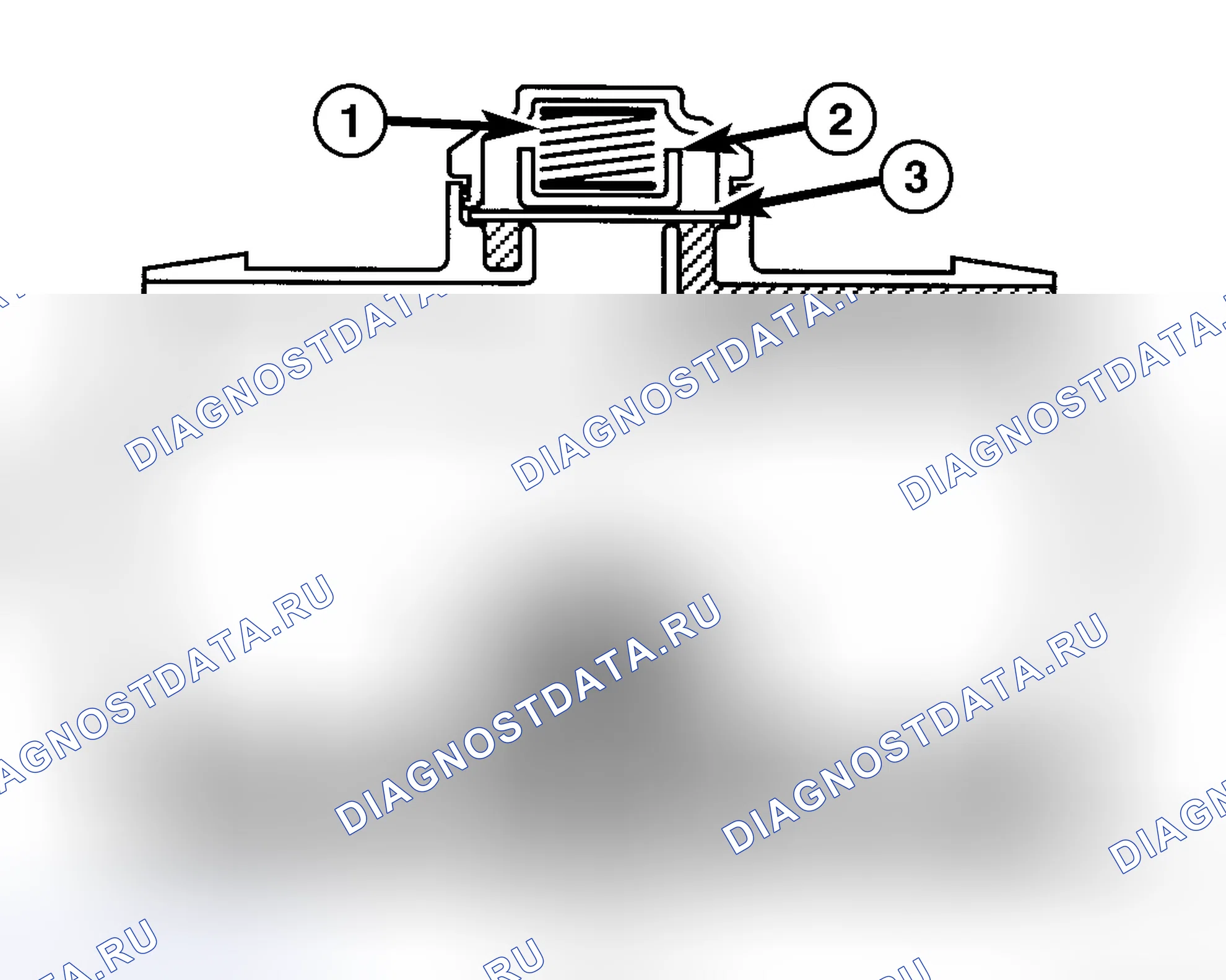 Рис. 2: ОБРАТНЫЙ КЛАПАН. Dodge Cab & Chassis R3500 HD transition