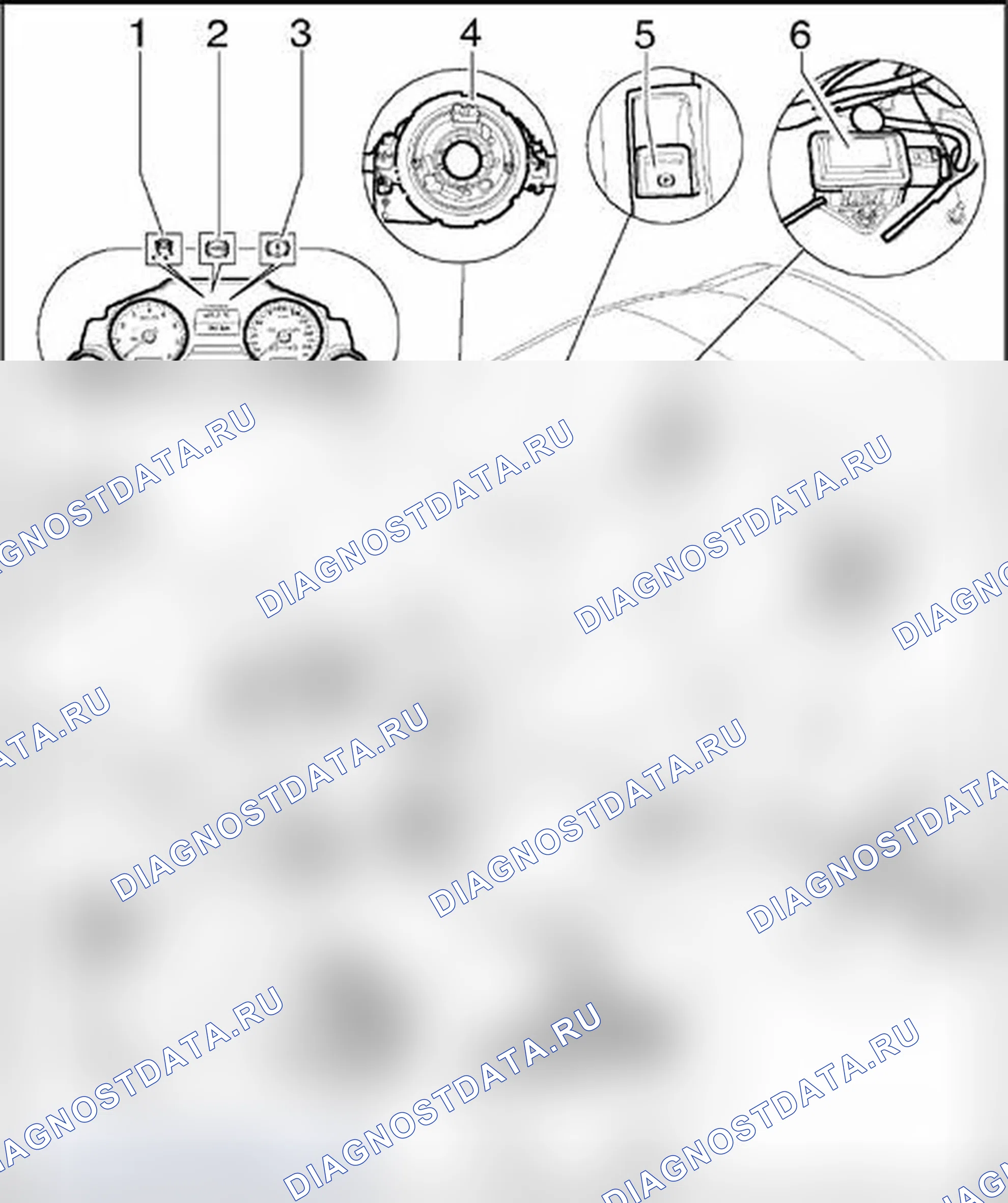 Рис. 10: ABS/ESP, обзор компонентов. Audi A6 С6