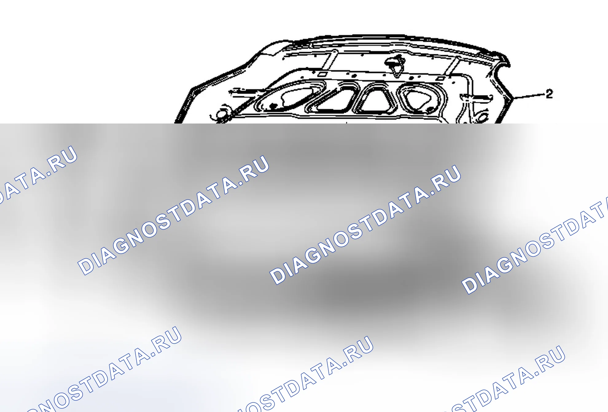 Рис. 45: Замена капота. Chevrolet Equinox II