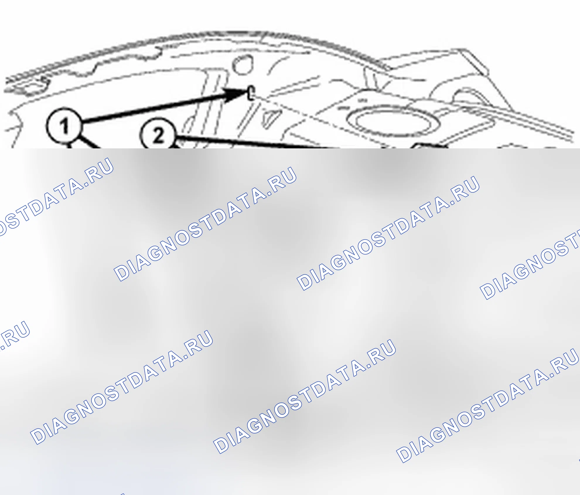 Рис. 533: ДЕМОНТАЖ. Dodge Avenger II