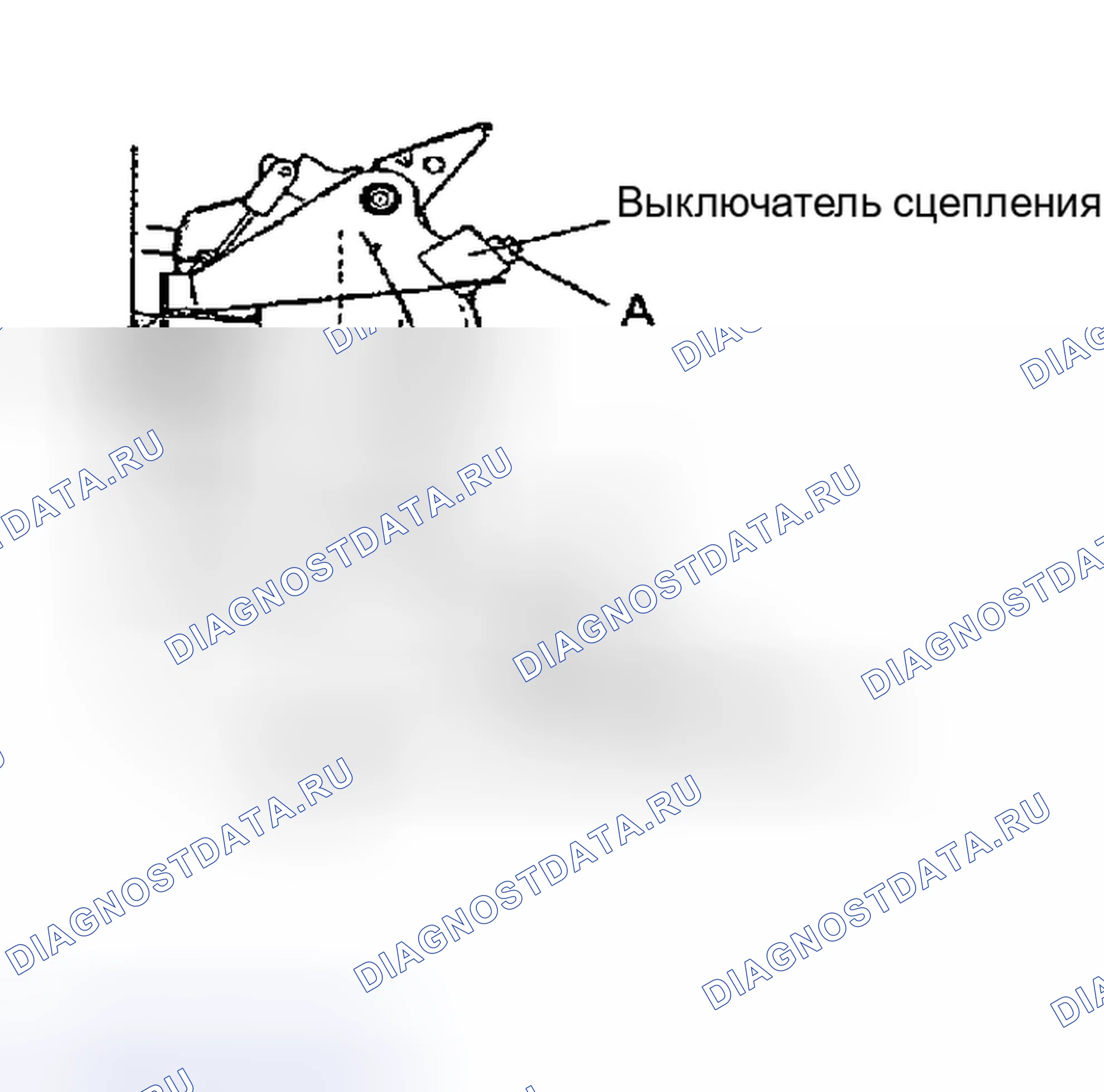 Рис. 6: ПРОЦЕДУРА РЕГУЛИРОВКИ ОБСЛУЖИВАНИЯ (ВЫСОТА ПЕДАЛИ). Geely Preface I