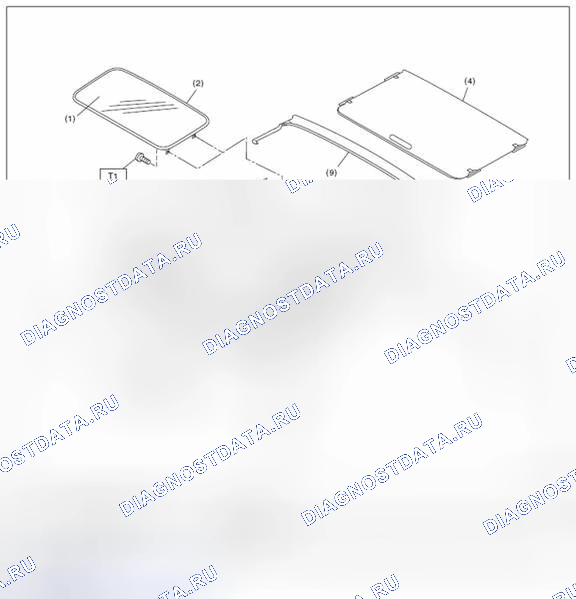 Рис. 2: КОМПОНЕНТ. Subaru Outback BR рестайлинг