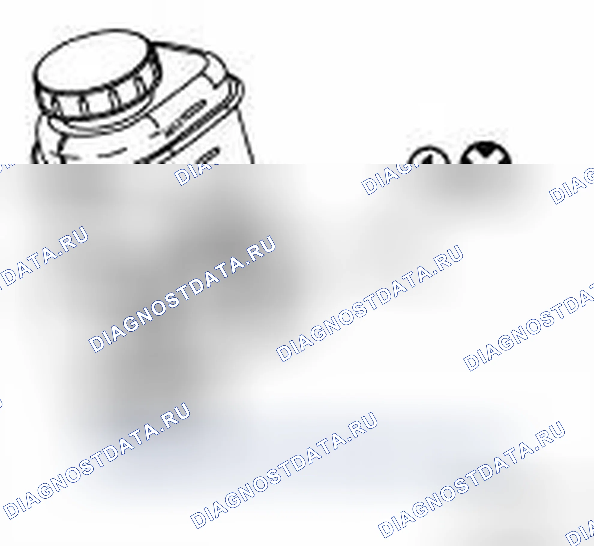 Рис. 24: Идентификационный штифт. Infiniti FX45 I рестайлинг