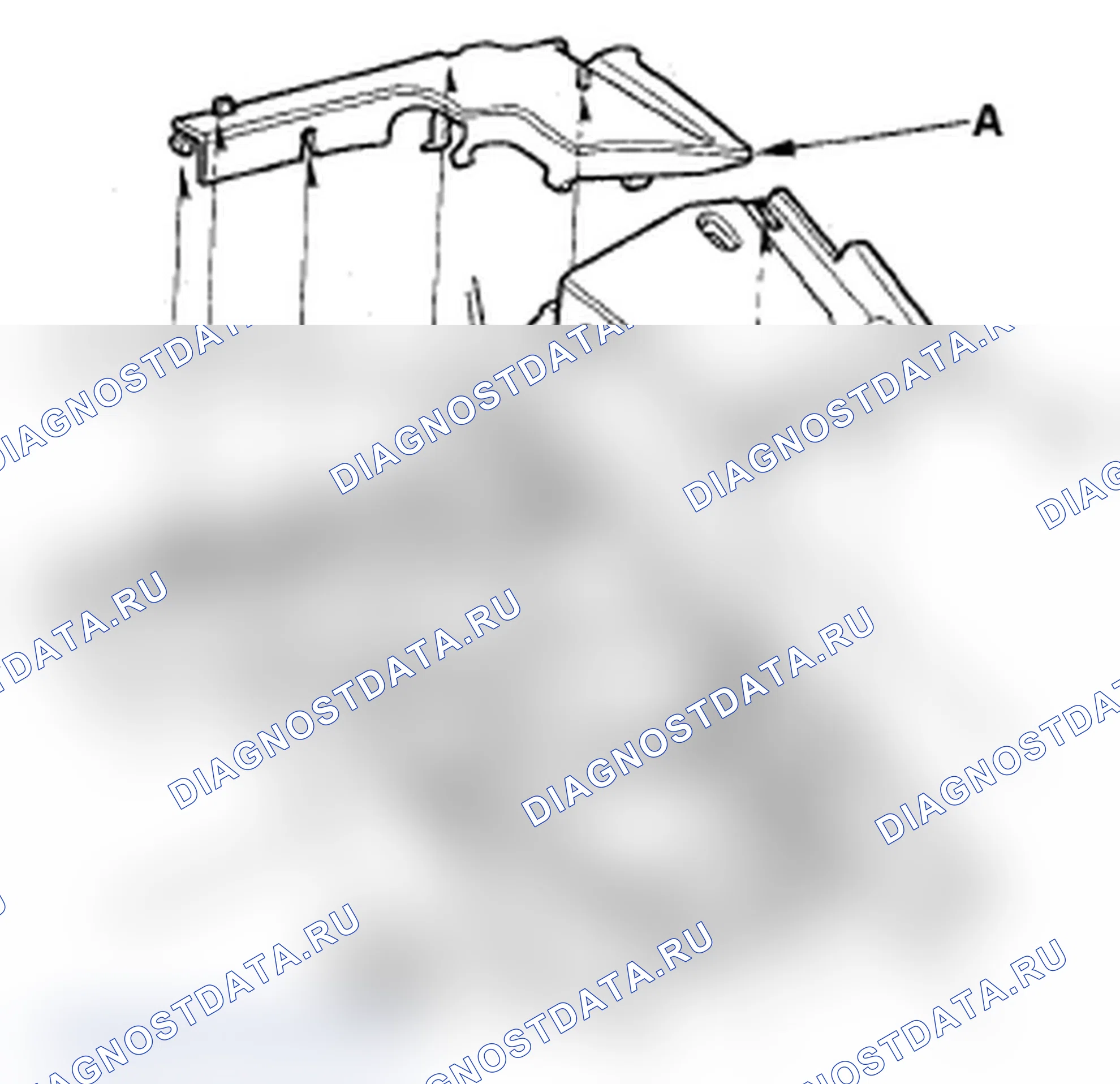 Рис. 13: Разборка/повторная сборка электромагнита обратной блокировки. Acura TL III рестайлинг