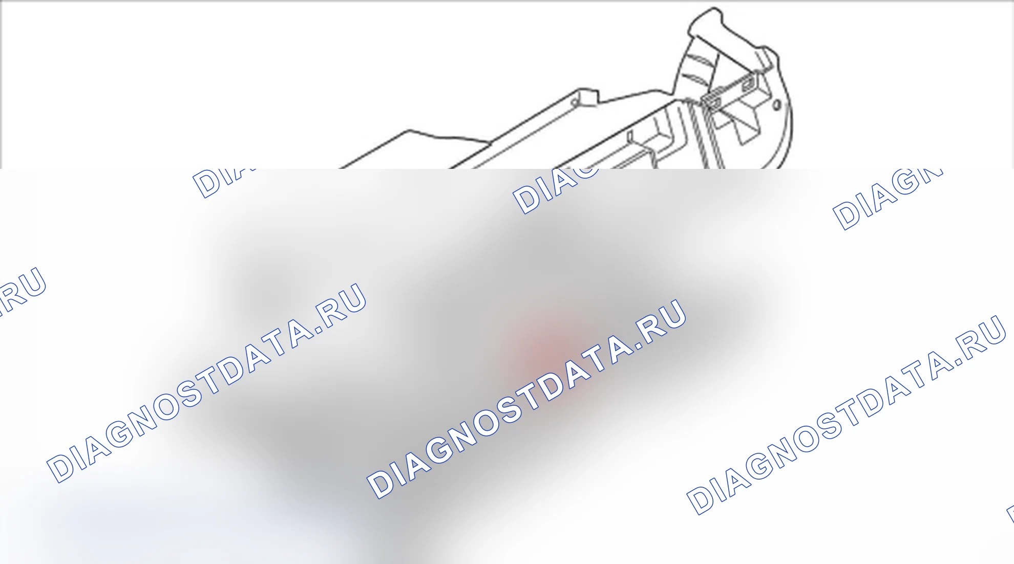 Рис. 24: Снятие крышки для бардачка. Porsche Boxster S 987