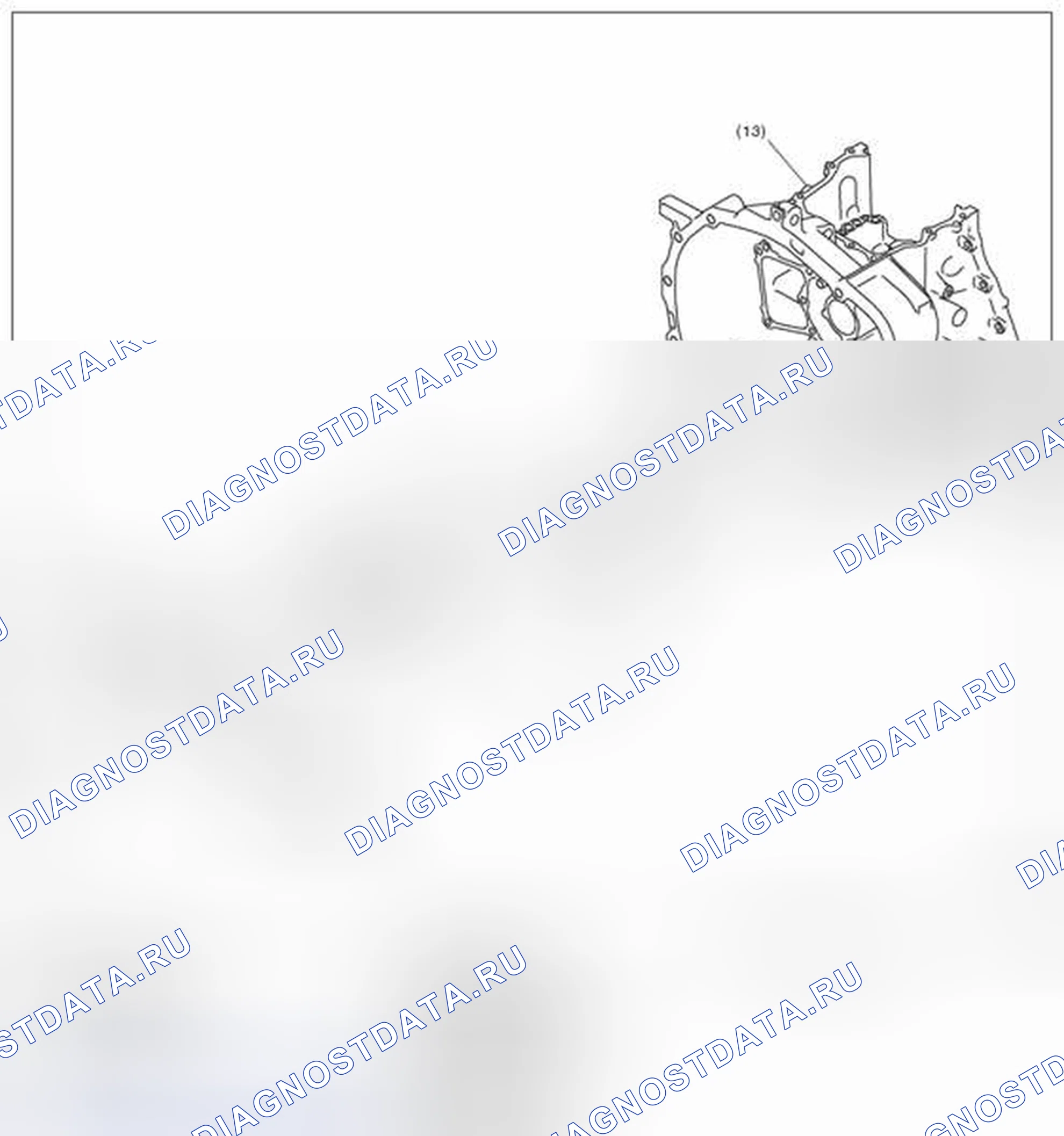Рис. 376: МАСЛЯНЫЙ НАСОС В СБОРЕ. Subaru Impreza WRX GE рестайлинг