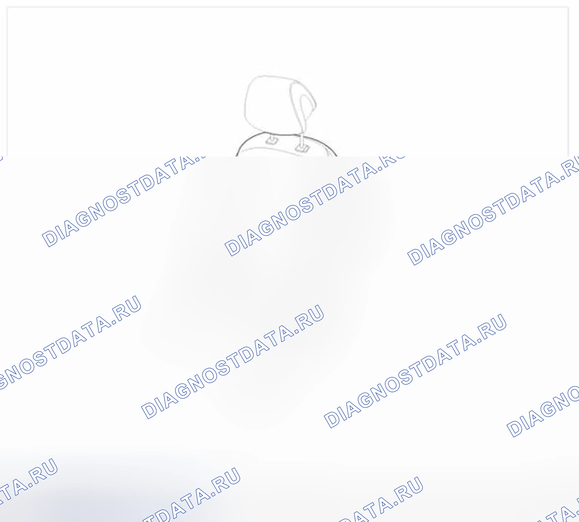 Рис. 11: Расположение компонентов. Hyundai Azera II