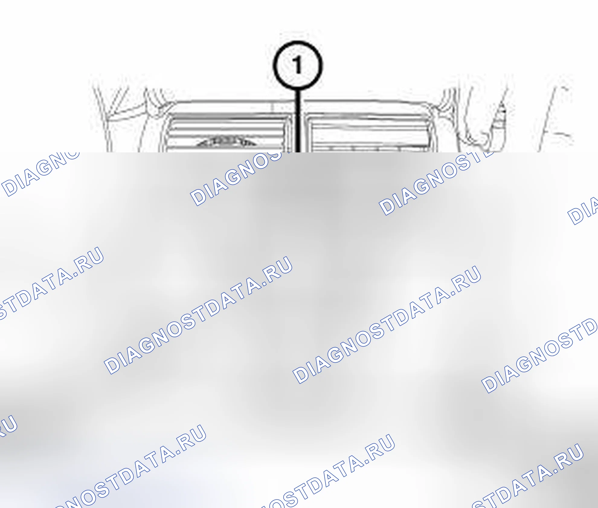 Рис. 16: ЗАДНЯЯ ЧАСТЬ. RAM Pickup 2500 