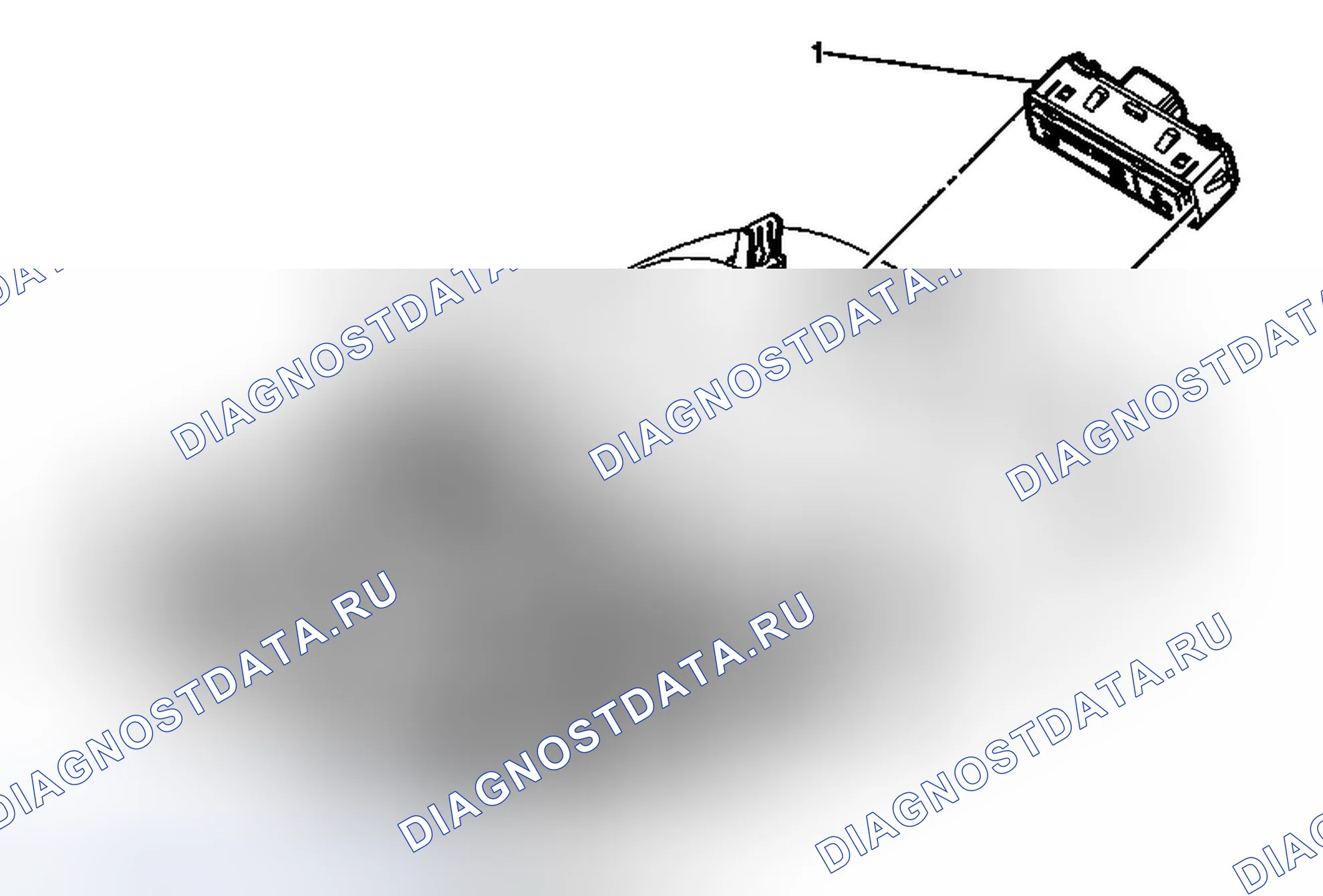 Рис. 17: Замена индикатора модуля приборной панели надувного ограничителя. Chevrolet Volt I