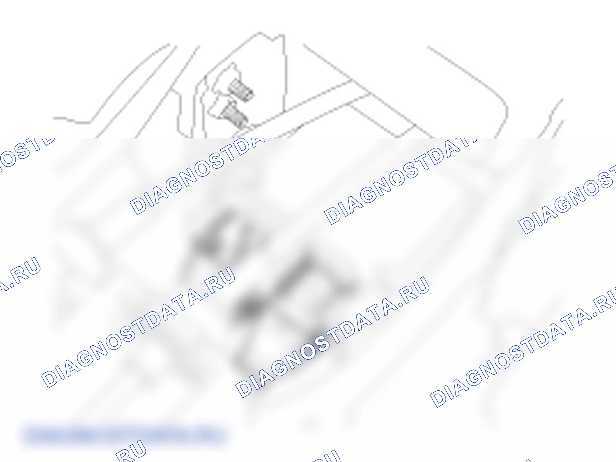 Снятие блока управления подушками безопасности (SRSCM). Hyundai Santa Fe CM