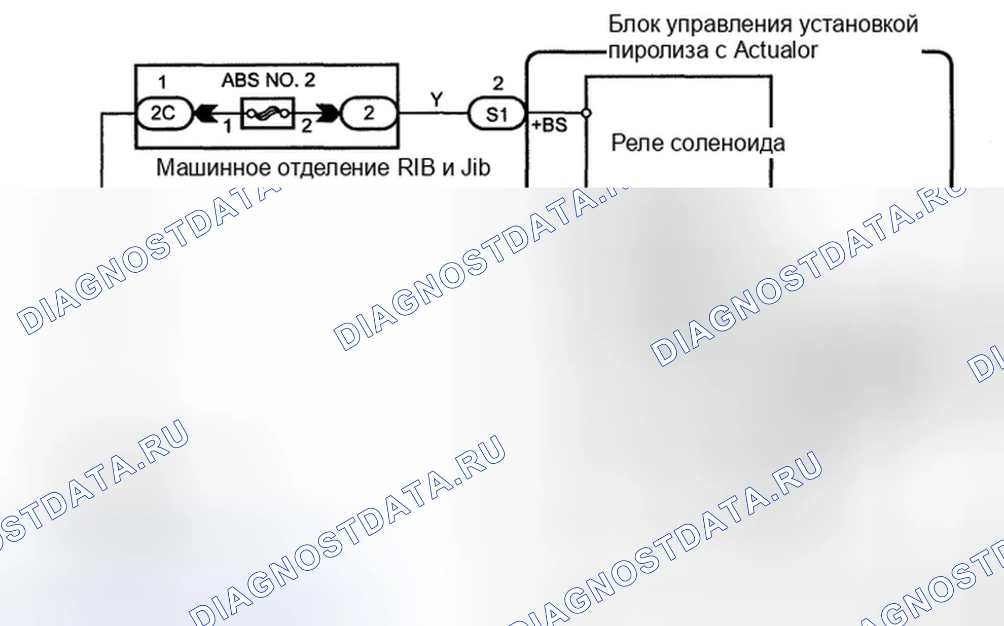 Рис. 6: электросхема. Toyota Tacoma II