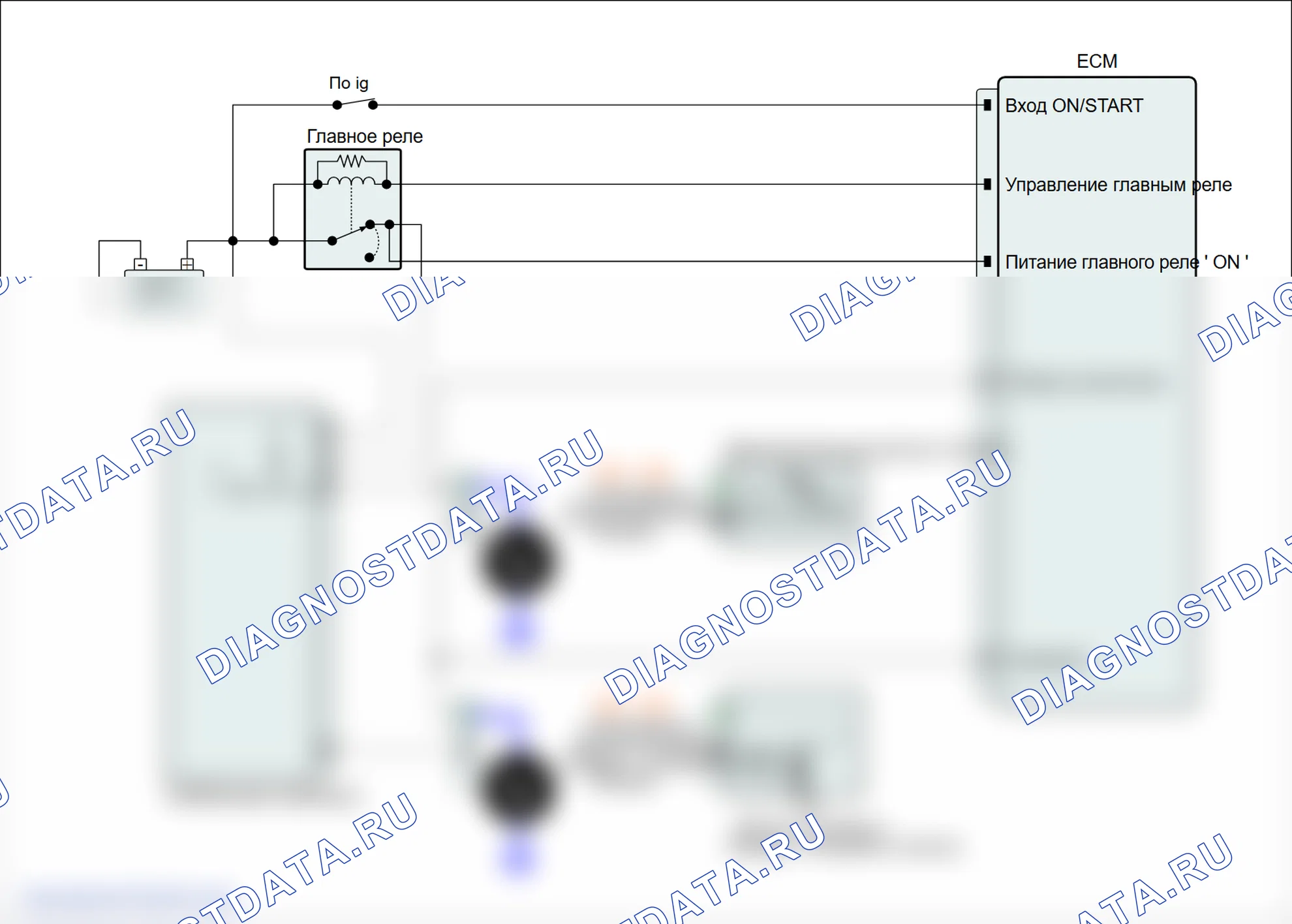 P2068: Высокий уровень в цепи датчика уровня топлива " B. Hyundai Genesis BH