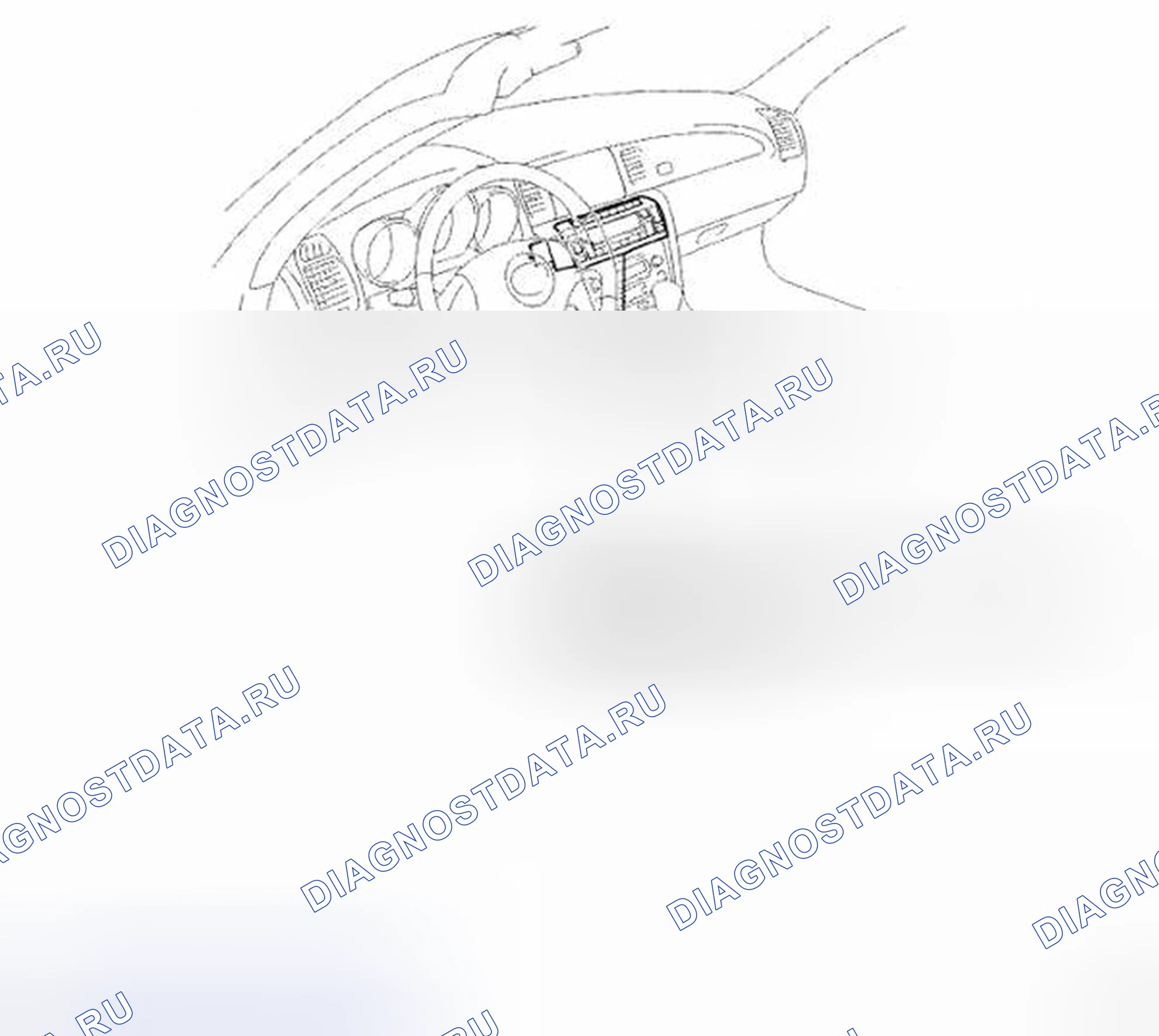 Рис. 129: РАСПОЛОЖЕНИЕ ДЕТАЛЕЙ. Honda CR-V VI