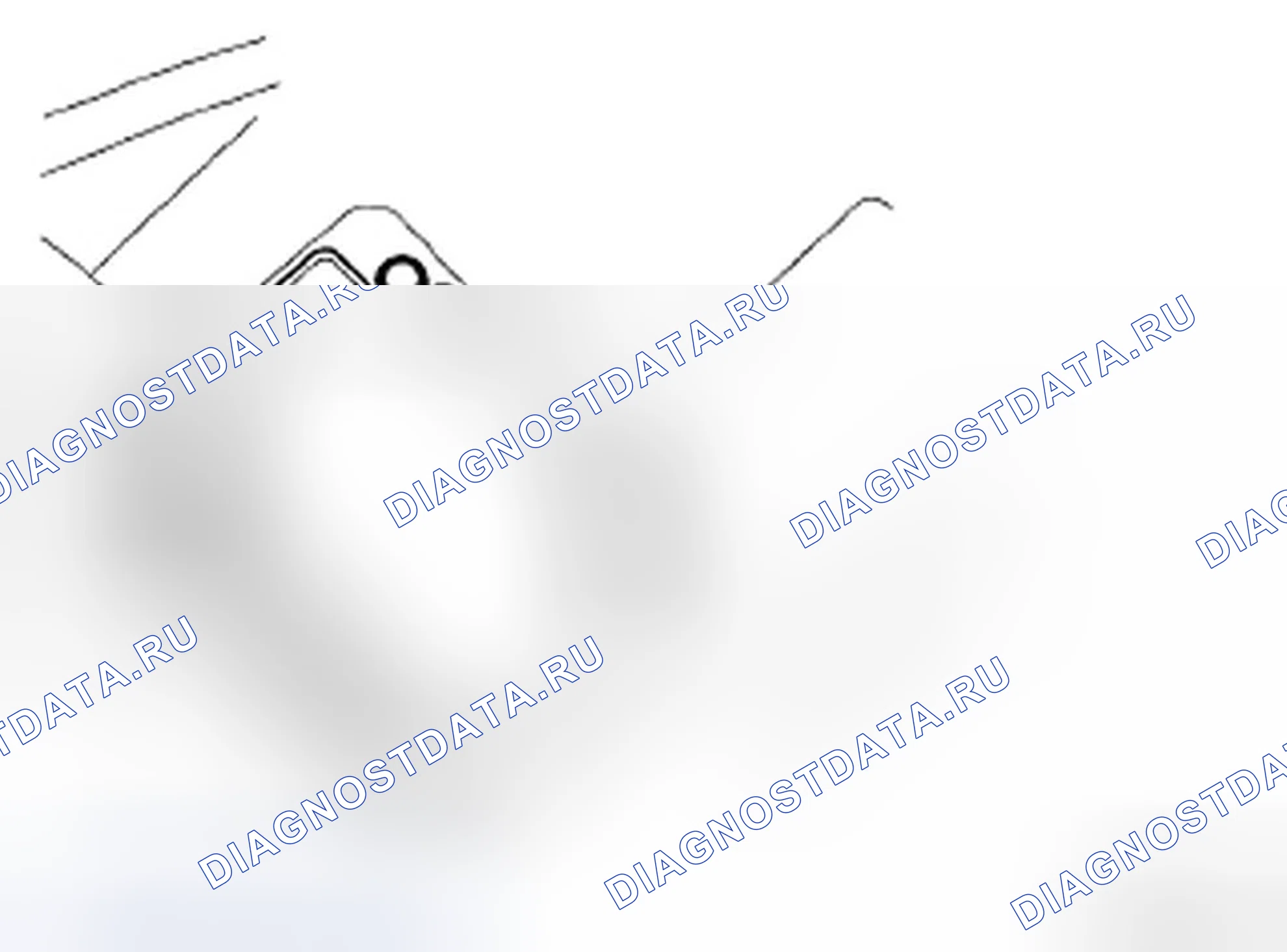 Рис. 31: Идентификация крепежных гаек SRSCM. Hyundai Elantra IV
