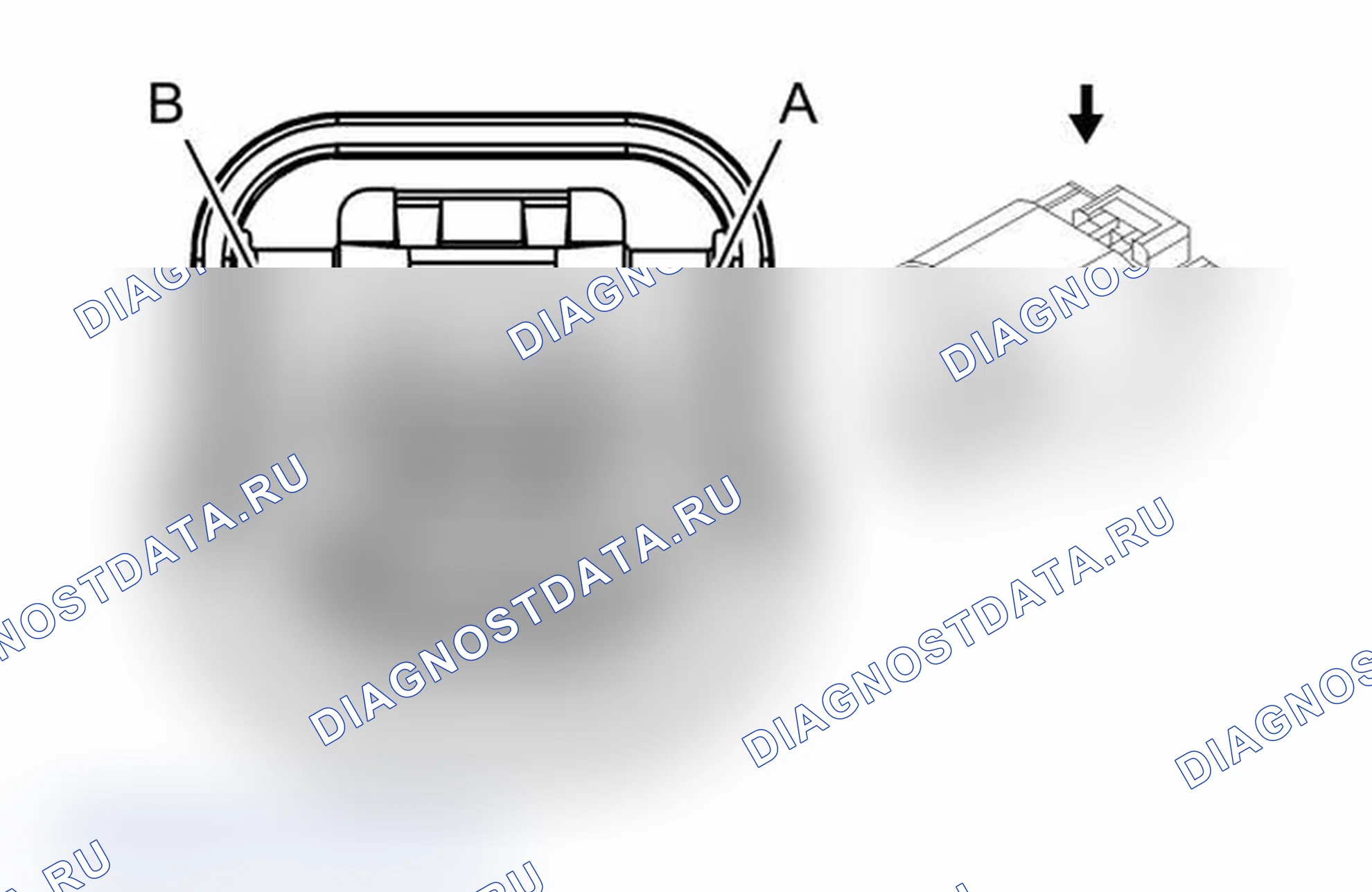 Рис. 491: Датчик выходной скорости (OSS) (M99). GMC Cab & Chassis Sierra 3500 HD 