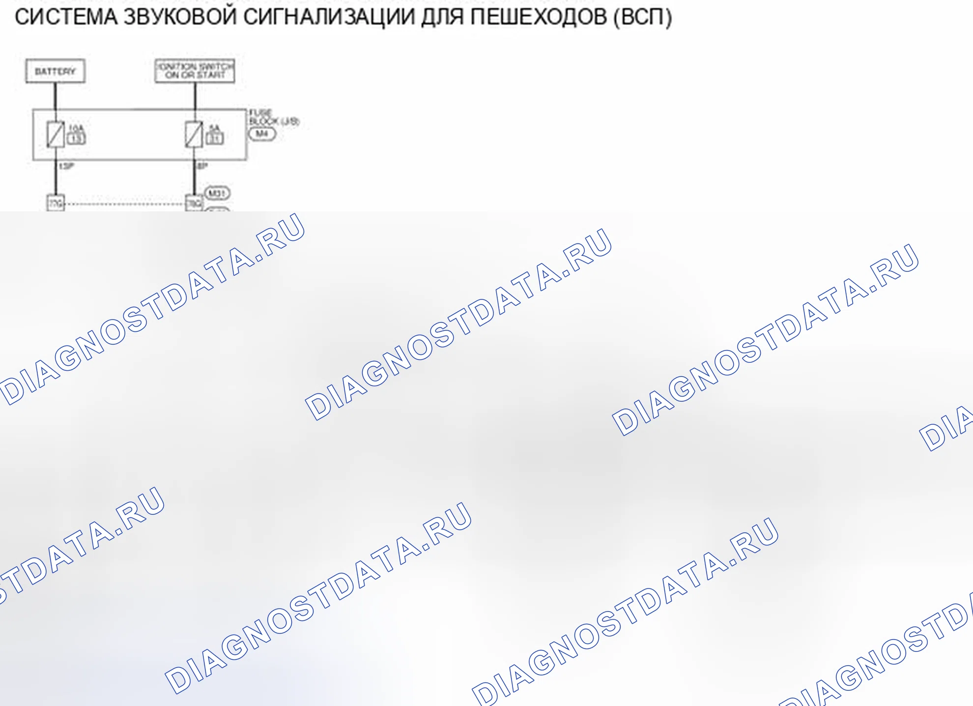 Рис. 87: электросхема. Nissan Pathfinder IV рестайлинг
