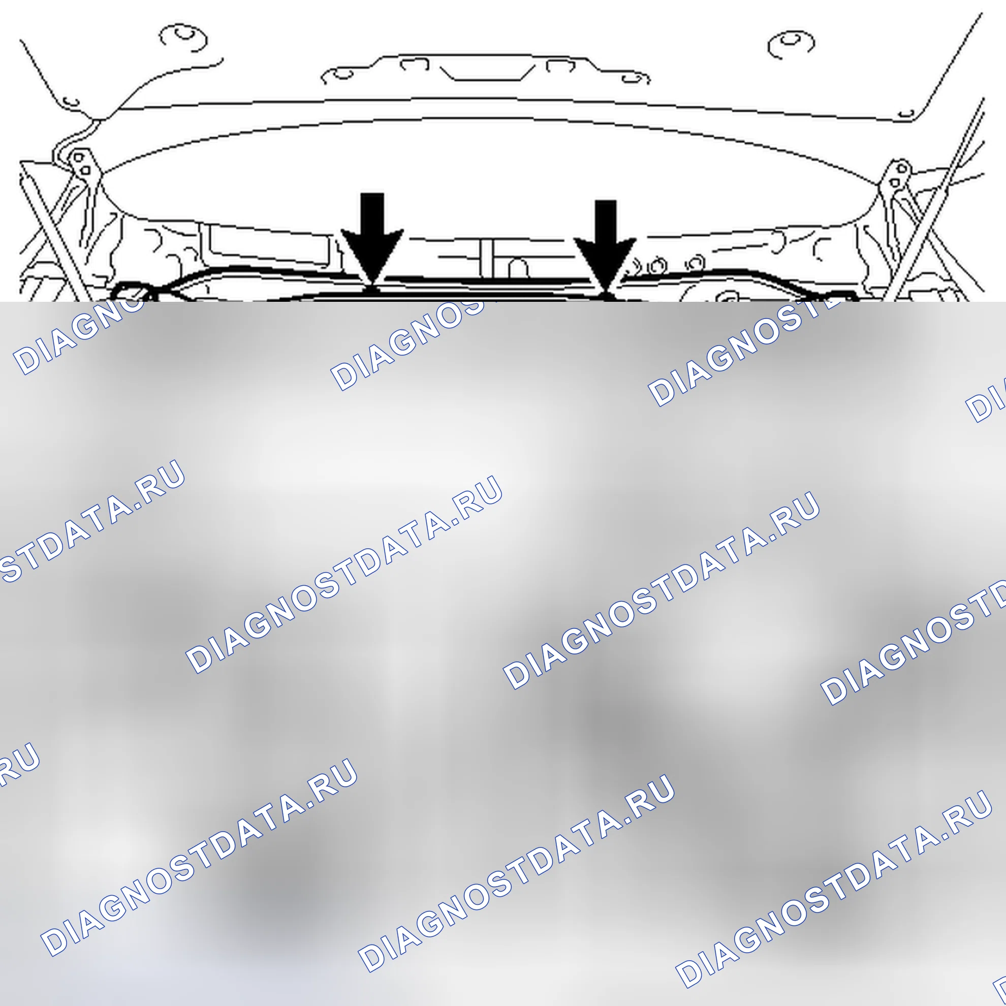 Рис. 9: ДЕМОНТАЖ. Toyota Camry XV40 рестайлинг