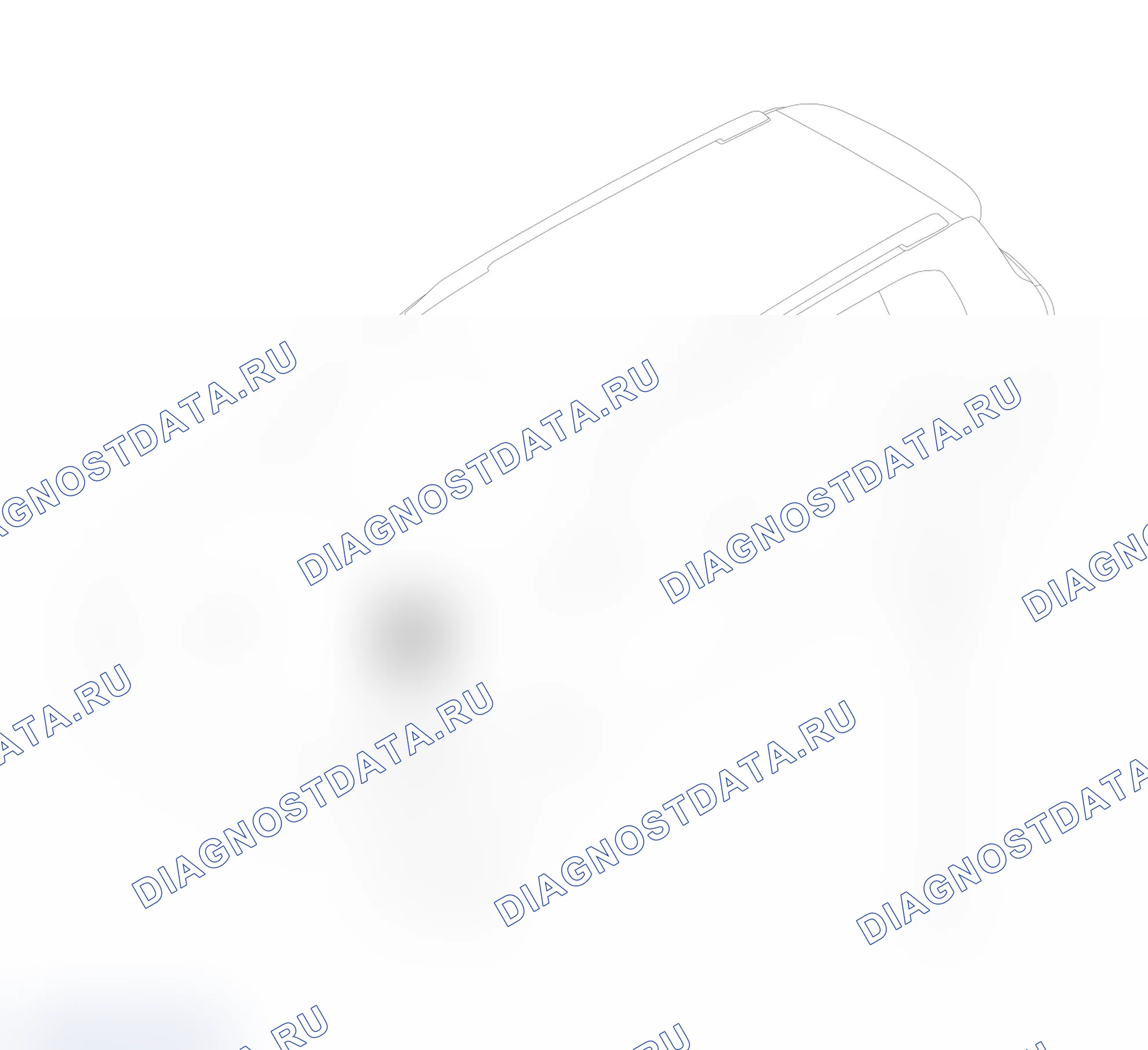 Схема расположения системы стабилизации транспортного средств — Haval Dargo. Haval Dargo I