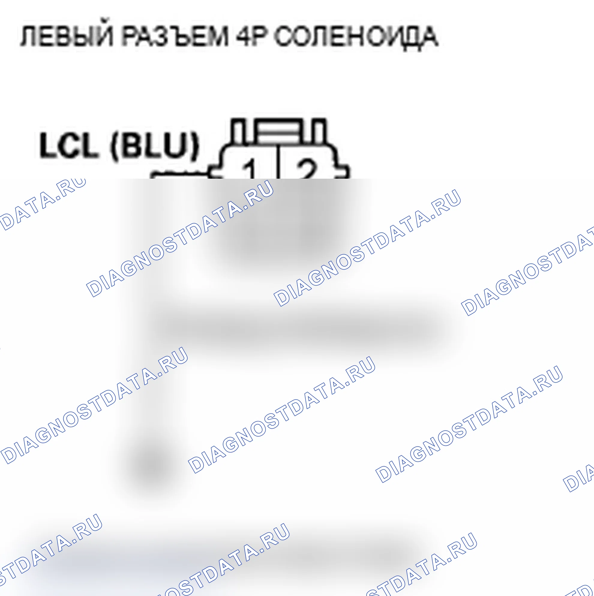 Рис. 47: расшифровка кода ошибки 52-3: Неисправность тока электромагнитной катушки левого сцепления. Acura TL IV рестайлинг