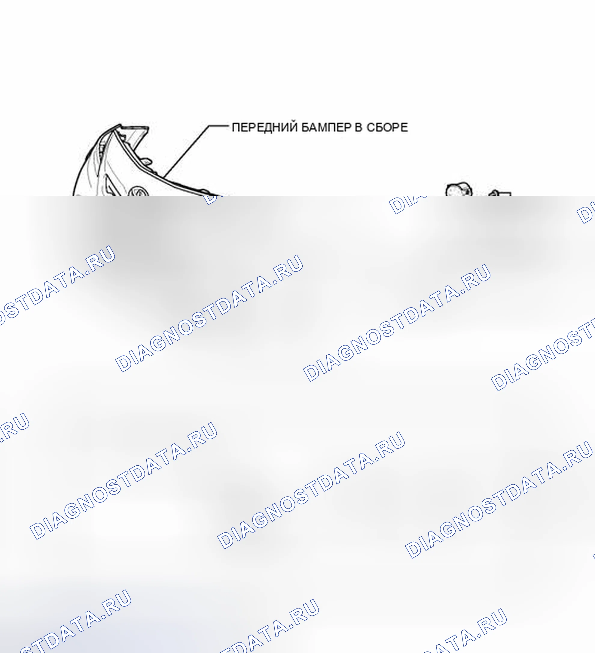 Рис. 126: ИЛЛЮСТРАЦИЯ. Toyota Prius V I
