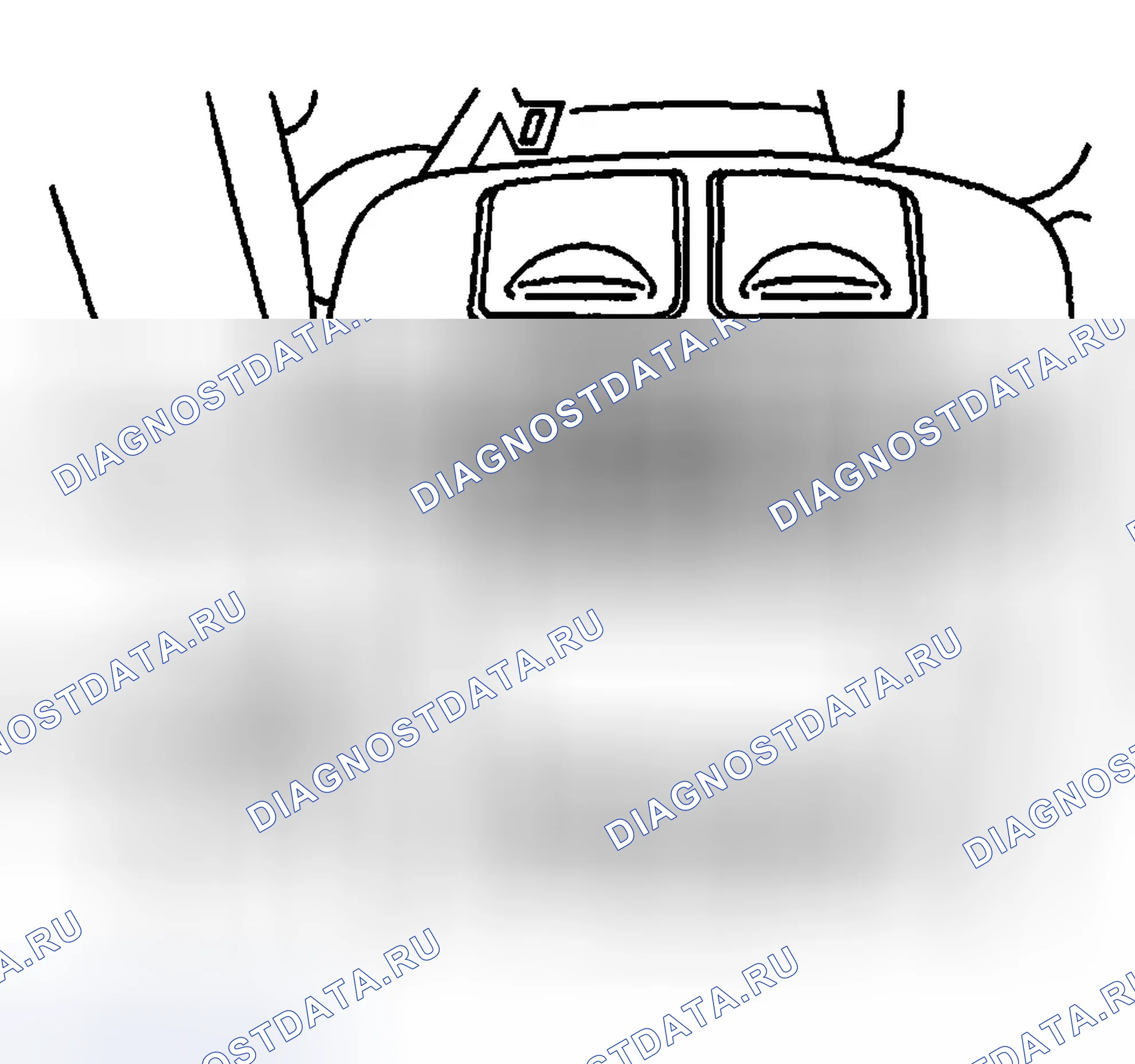 Рис. 3: Порядок демонтажа. Chevrolet Silverado 2500 