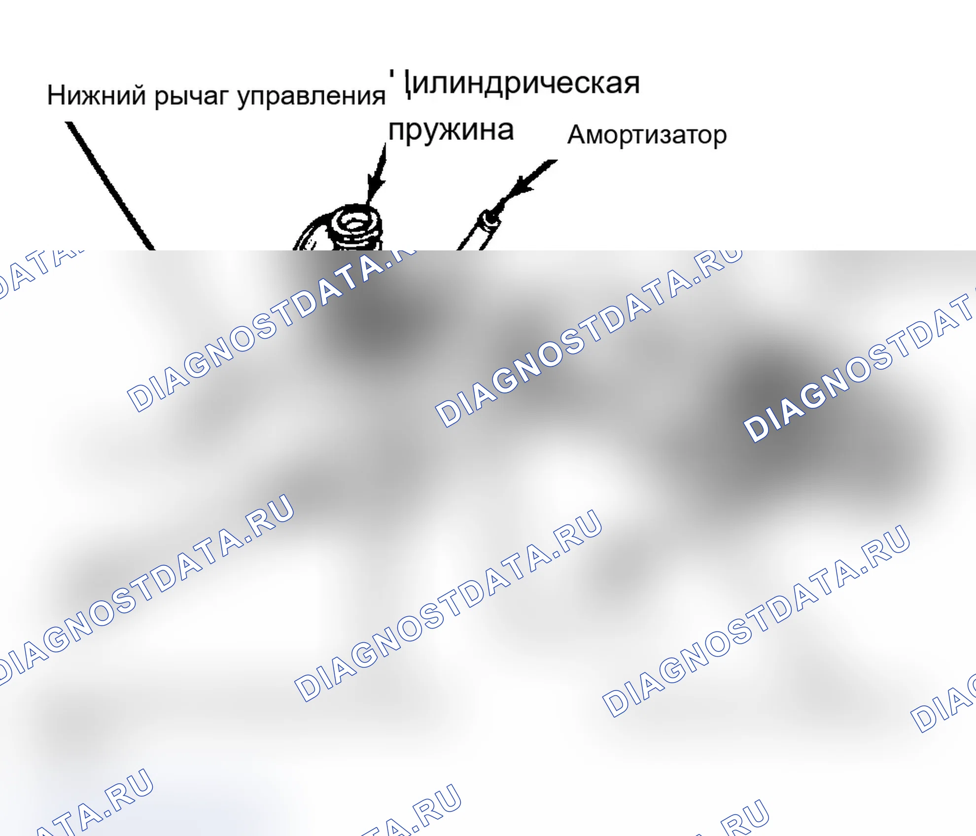 Рис. 1: ОПИСАНИЕ задней подвески. Chevrolet Chevette I