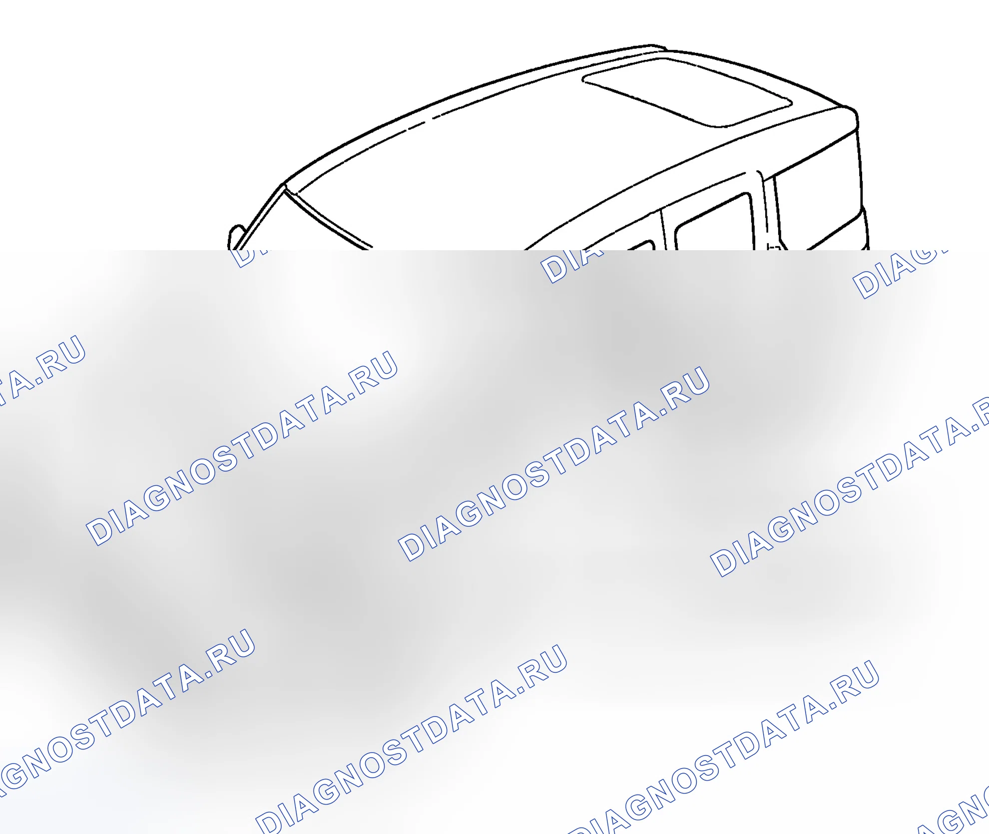 Рис. 4: Индекс расположения компонентов. Honda Element I