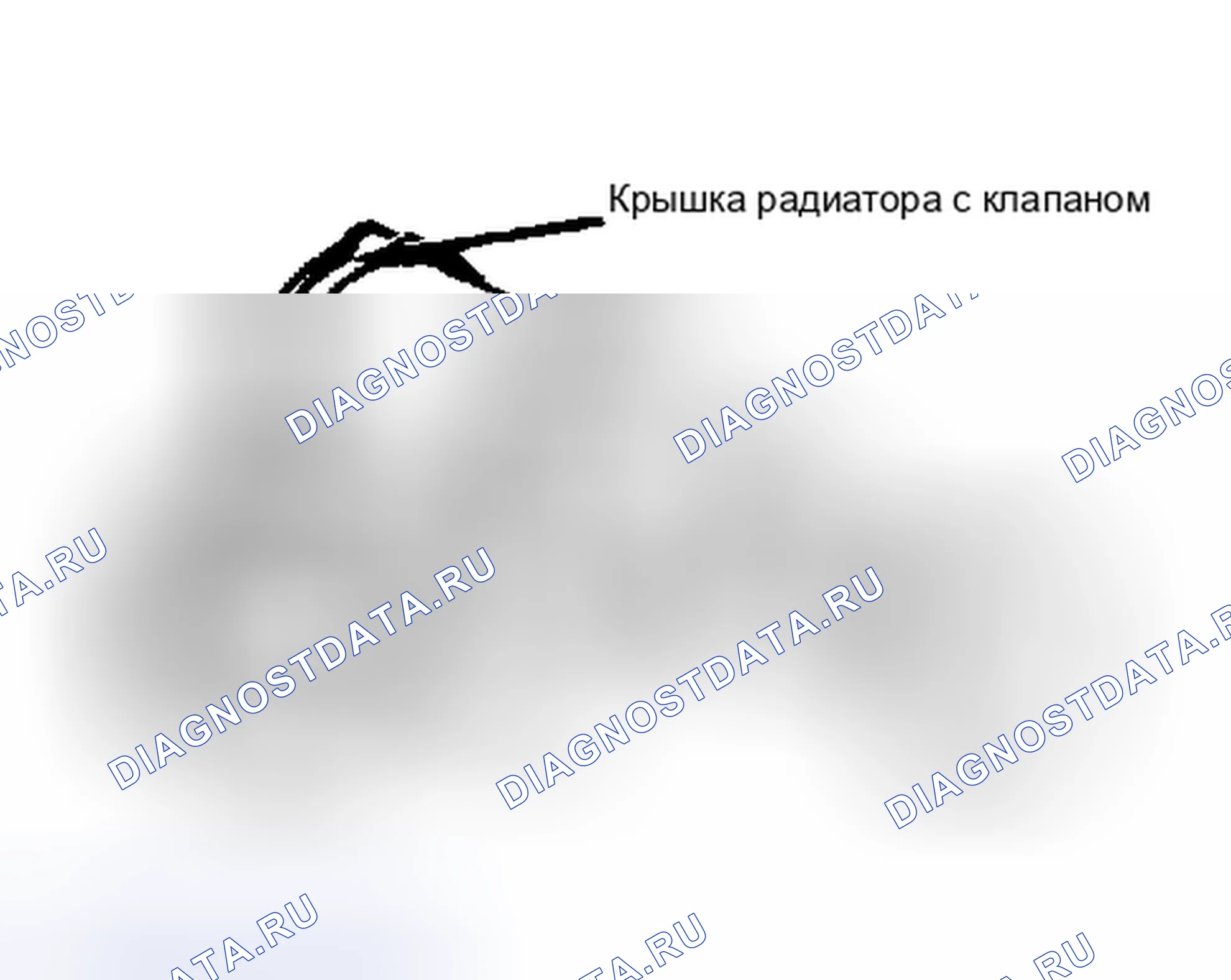 Рис. 6: Тестирование крышки радиатора под давлением Прокладка мокрой крышки перед испытанием.. Peugeot 505 I