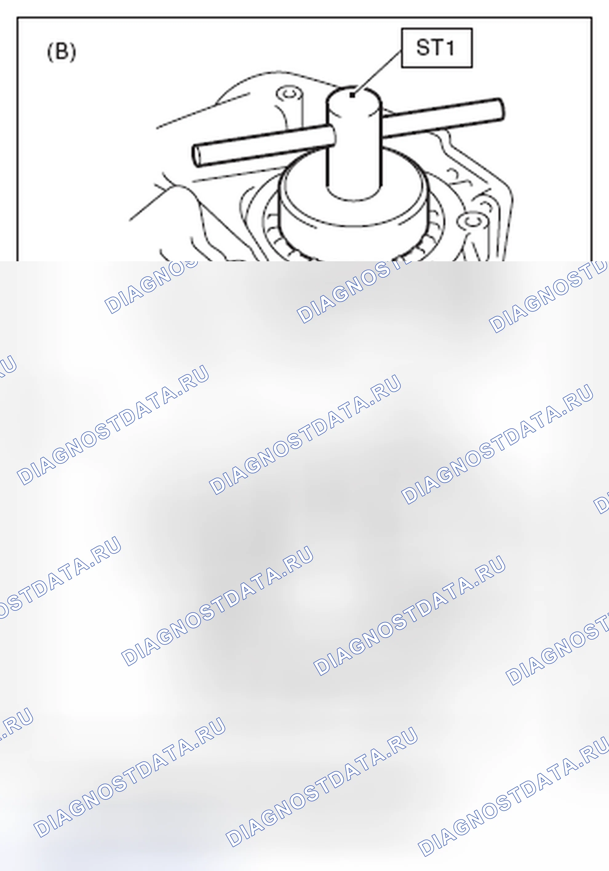 Рис. 608: УСТАНОВКА. Subaru Impreza GK
