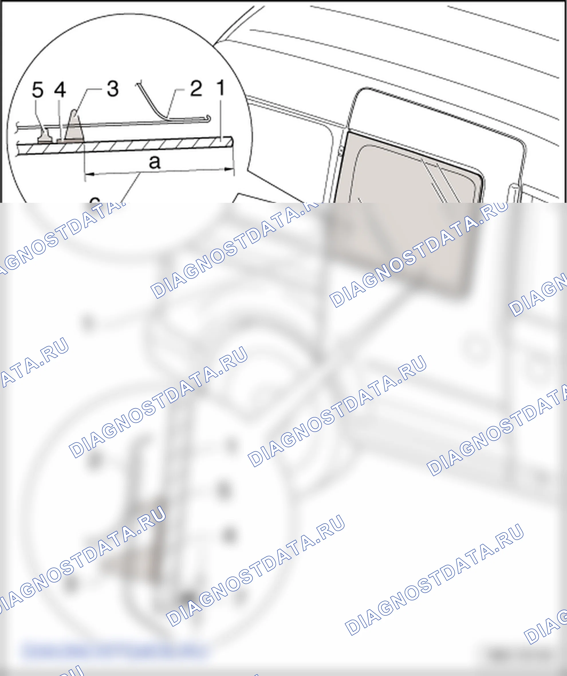 Вклеенные стёкла. Volkswagen Caddy Iii