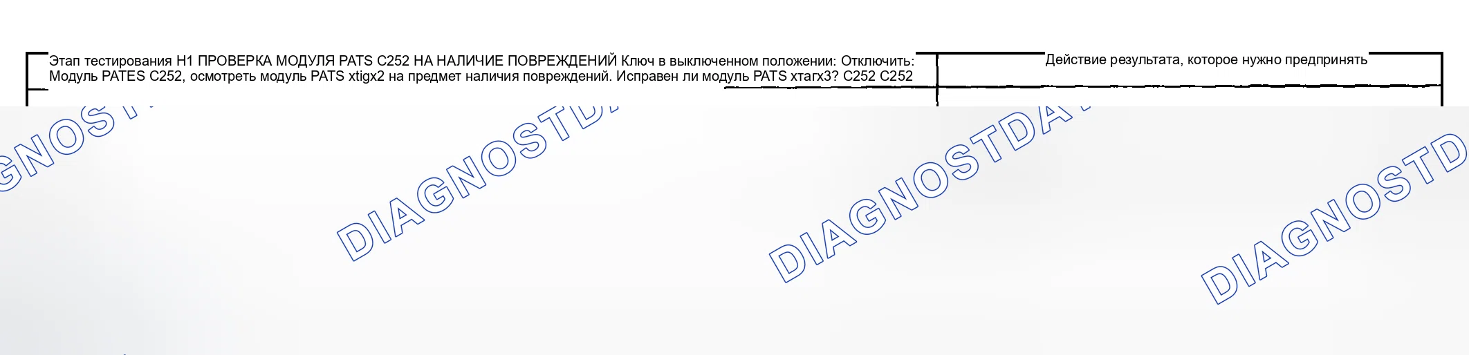 Рис. 78: диагностический тест H: МОДУЛЬ ПАССИВНОЙ ПРОТИВОУГОННОЙ СИСТЕМЫ (PATS) НЕ РЕАГИРУЕТ НА ДИАГНОСТИЧЕСКИЙ ИНСТРУМЕНТ (ЕСЛИ ЭКВ. Ford Pickup F250 Super Duty I