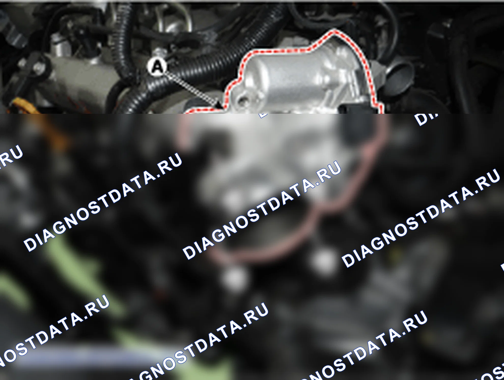 Снятие впускного коллектора. Hyundai i20 GB