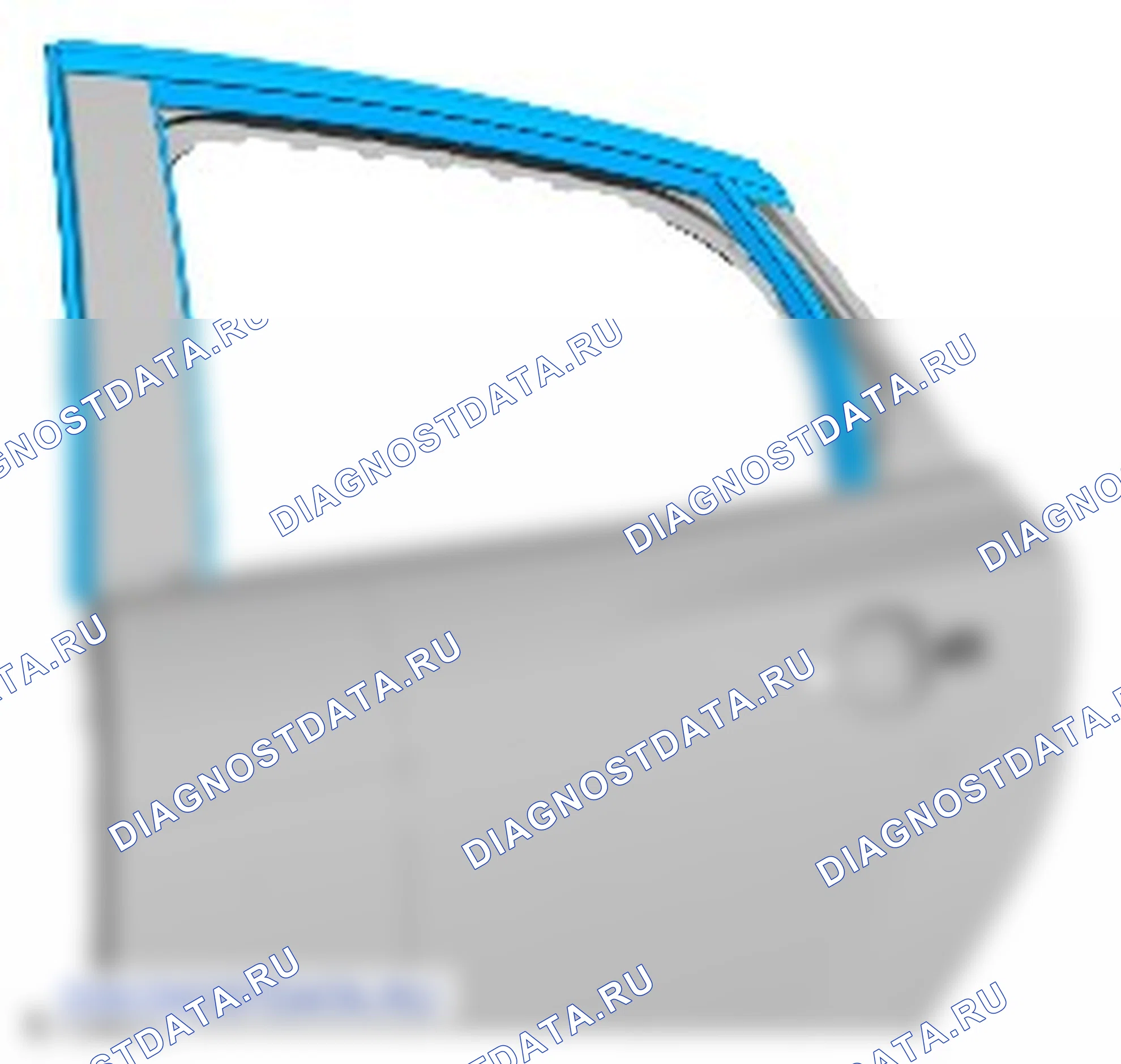 Разборка и сборка задней двери. Ford Focus Electric I