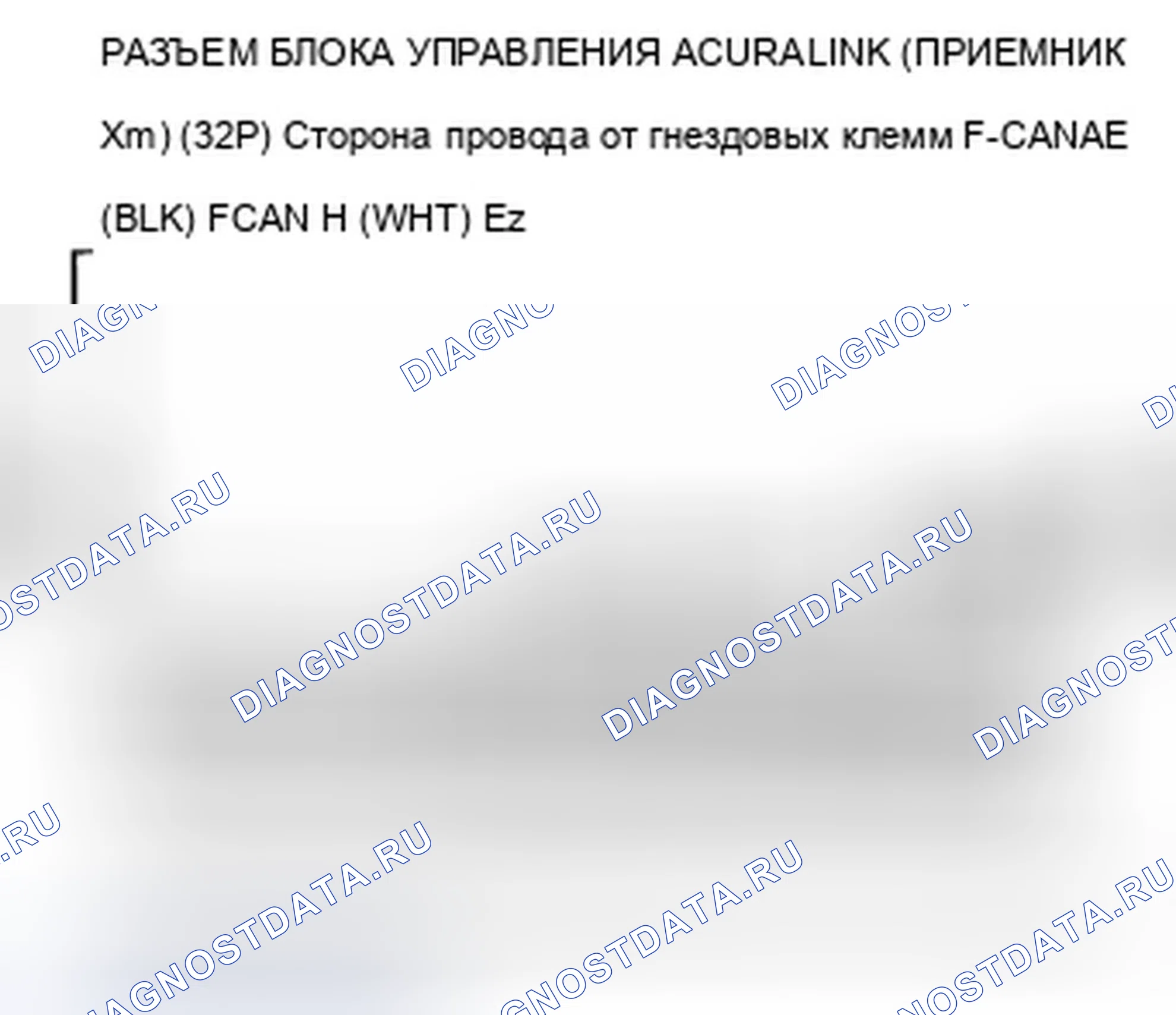 Рис. 645: U0155 расшифровка кода ошибки: потеря связи F-CAN с модулем управления манометром. Acura ZDX I