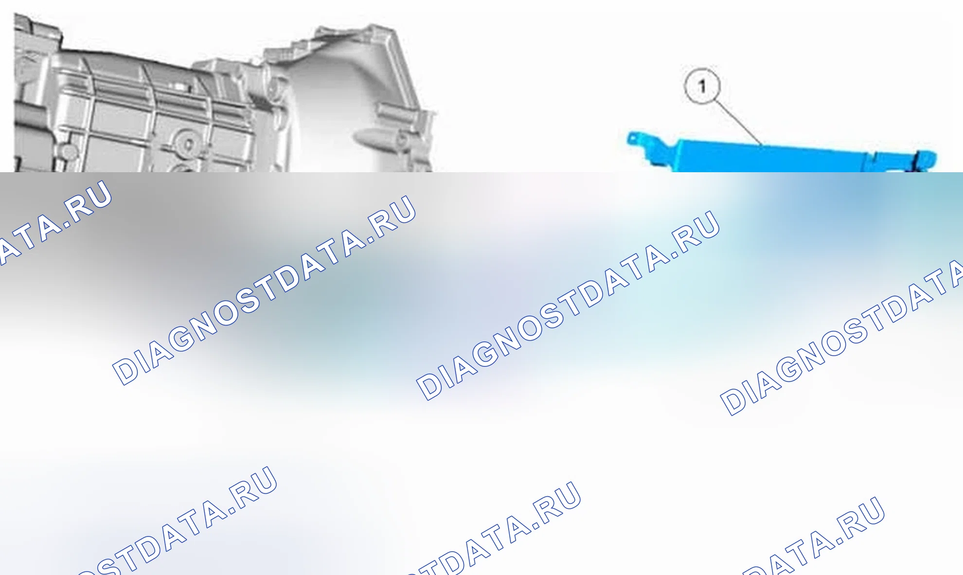 Рис. 39: Охлаждение коробки передач. Ford Mustang V рестайлинг 2