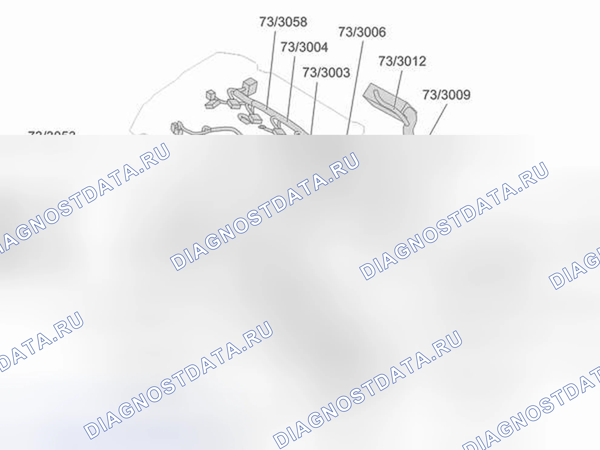 Рис. 1: ГРАФИКИ РАСПОЛОЖЕНИЯ КОМПОНЕНТОВ. Volvo XC60 I