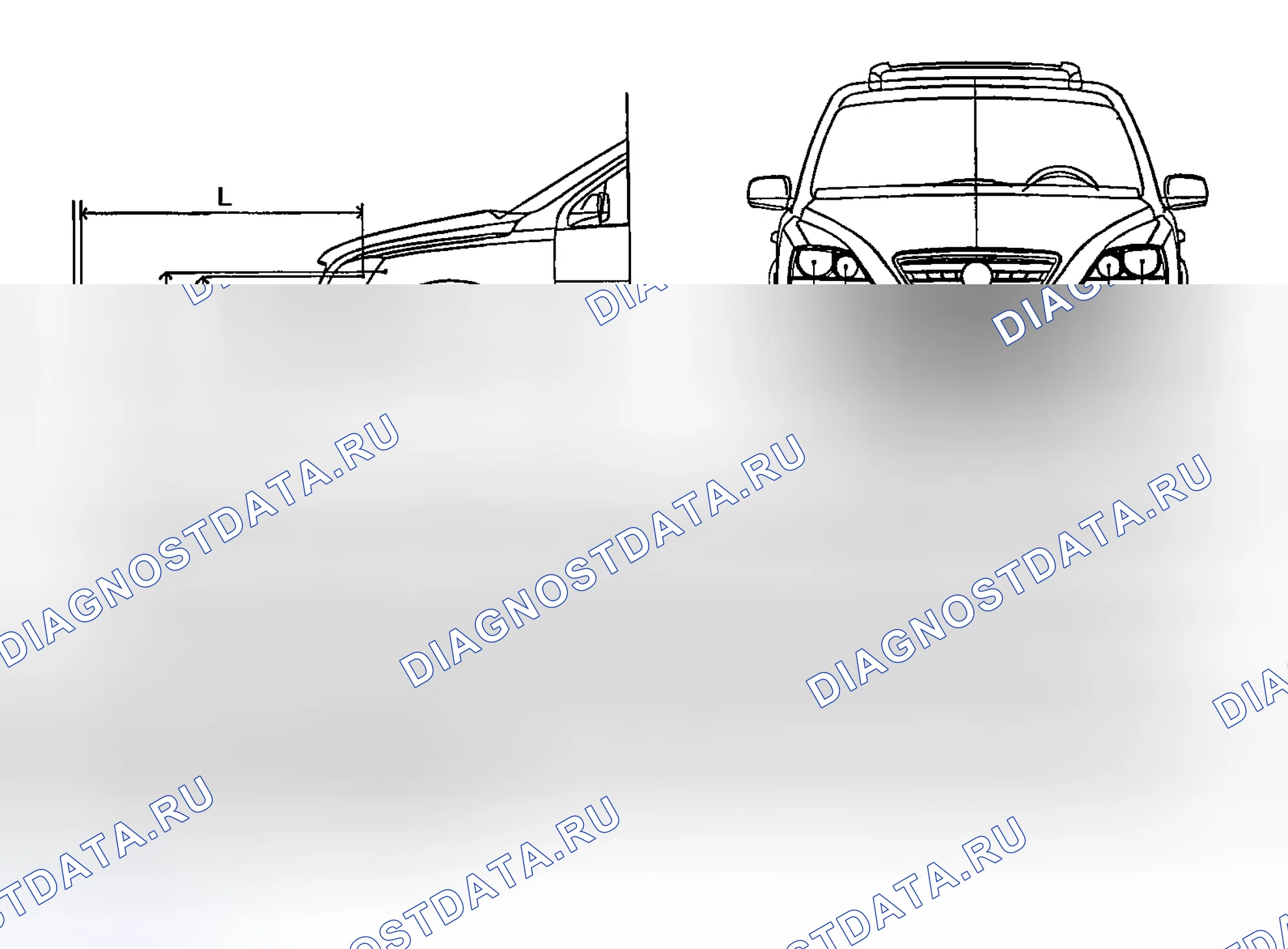 Рис. 3: ФАРЫ И ПРОТИВОТУМАННЫЕ ФАРЫ. Geely Tugella I рестайлинг