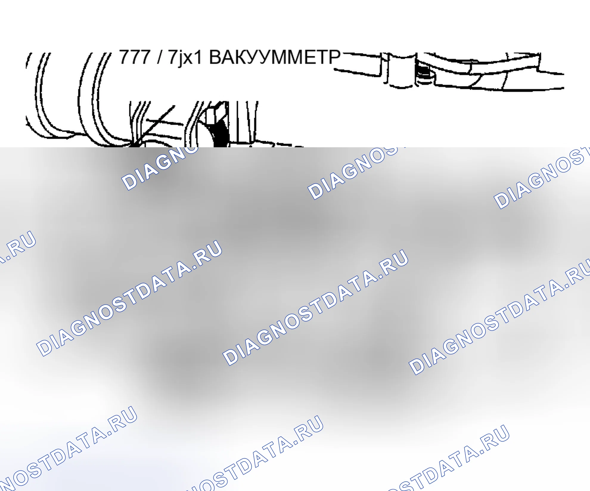 Рис. 163: ПРОВЕРКА ВАКУУМА впускной коллектор. Mitsubishi Montero III