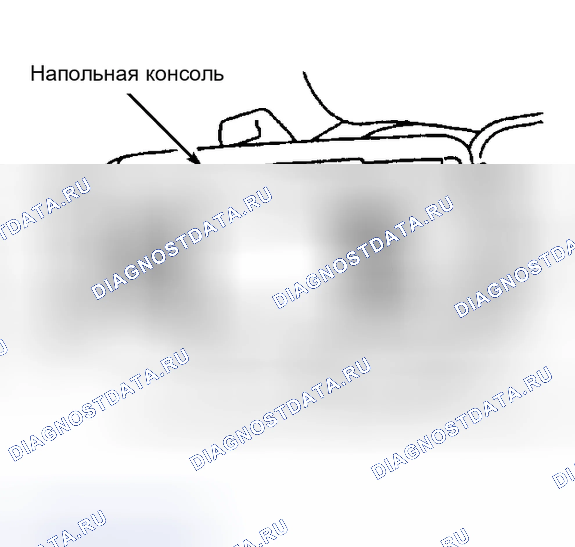Рис. 6: Расположение компонентов (6 из 16). Honda CR-Z I