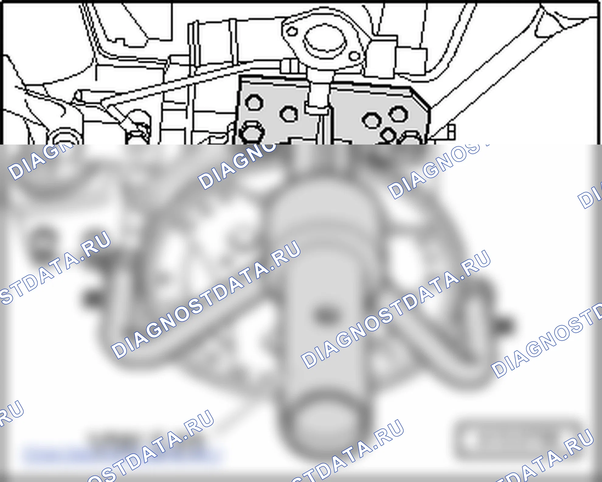 Прикрепить двигатель к держателю двигателя и коробки передач (п. 4). Audi Q5 II