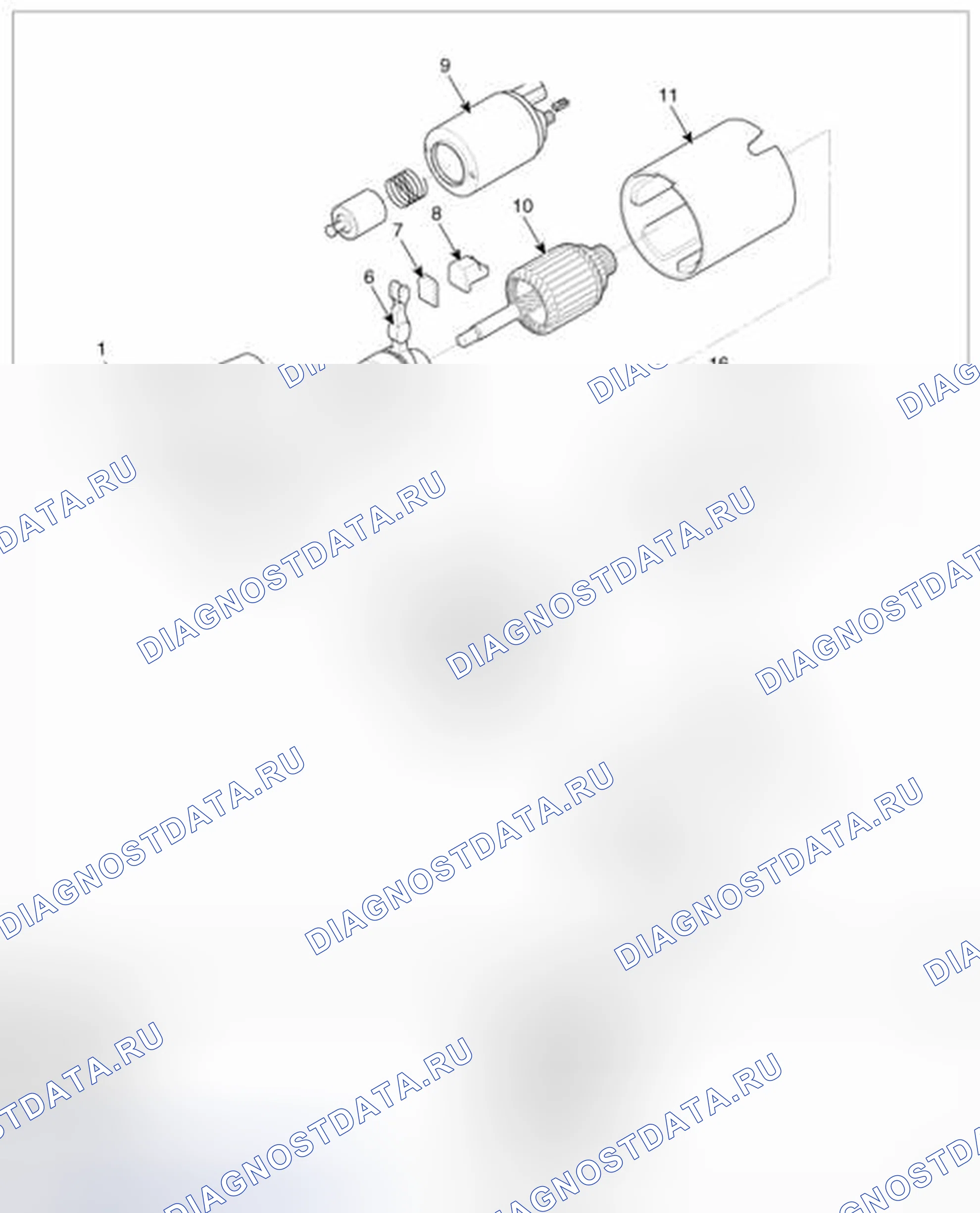 Рис. 29: Компоненты. BMW 6 серия F06/F13/F12