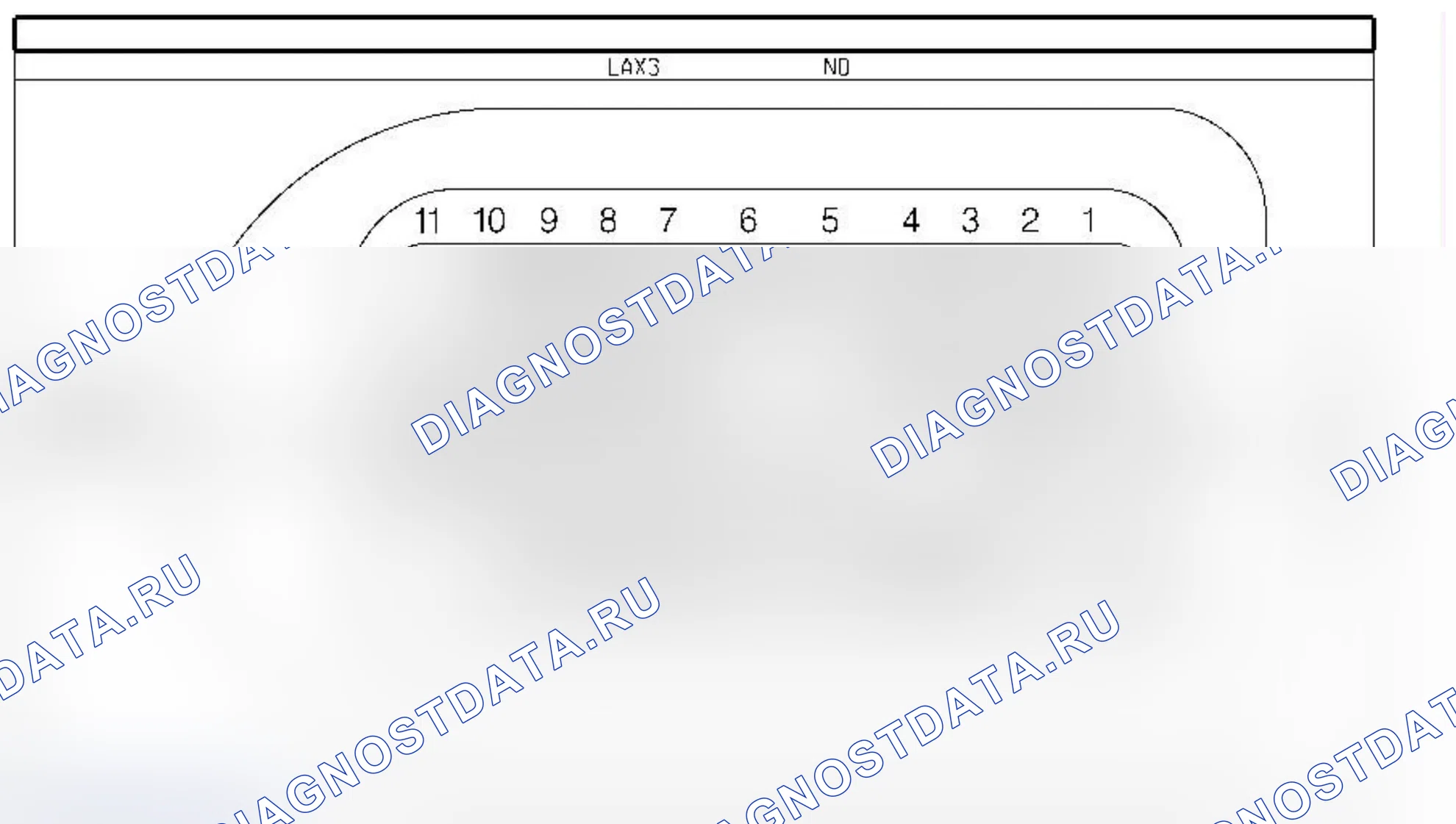 Распиновка разъёма R153 — Раз. элпров. салона/водит. двери. Renault Laguna II