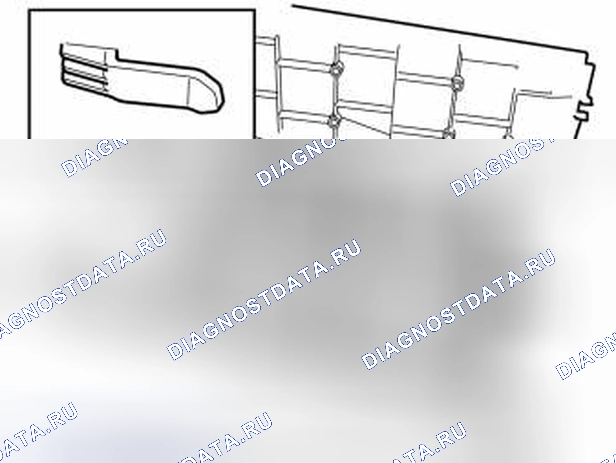 Рис. 1202: ДЕРЖАТЕЛЬ СТАКАНА. Volvo S80 II