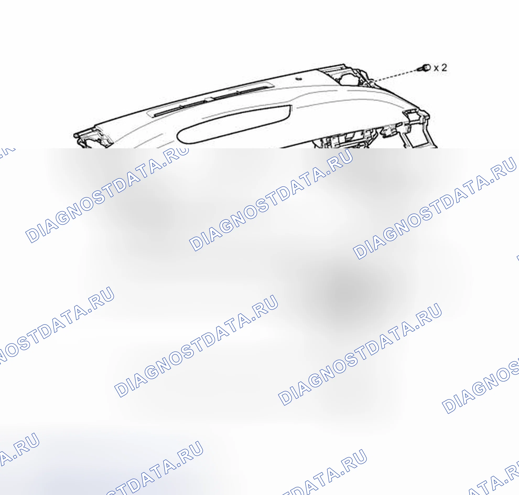 Рис. 459: ИЛЛЮСТРАЦИЯ. Toyota Prius III рестайлинг