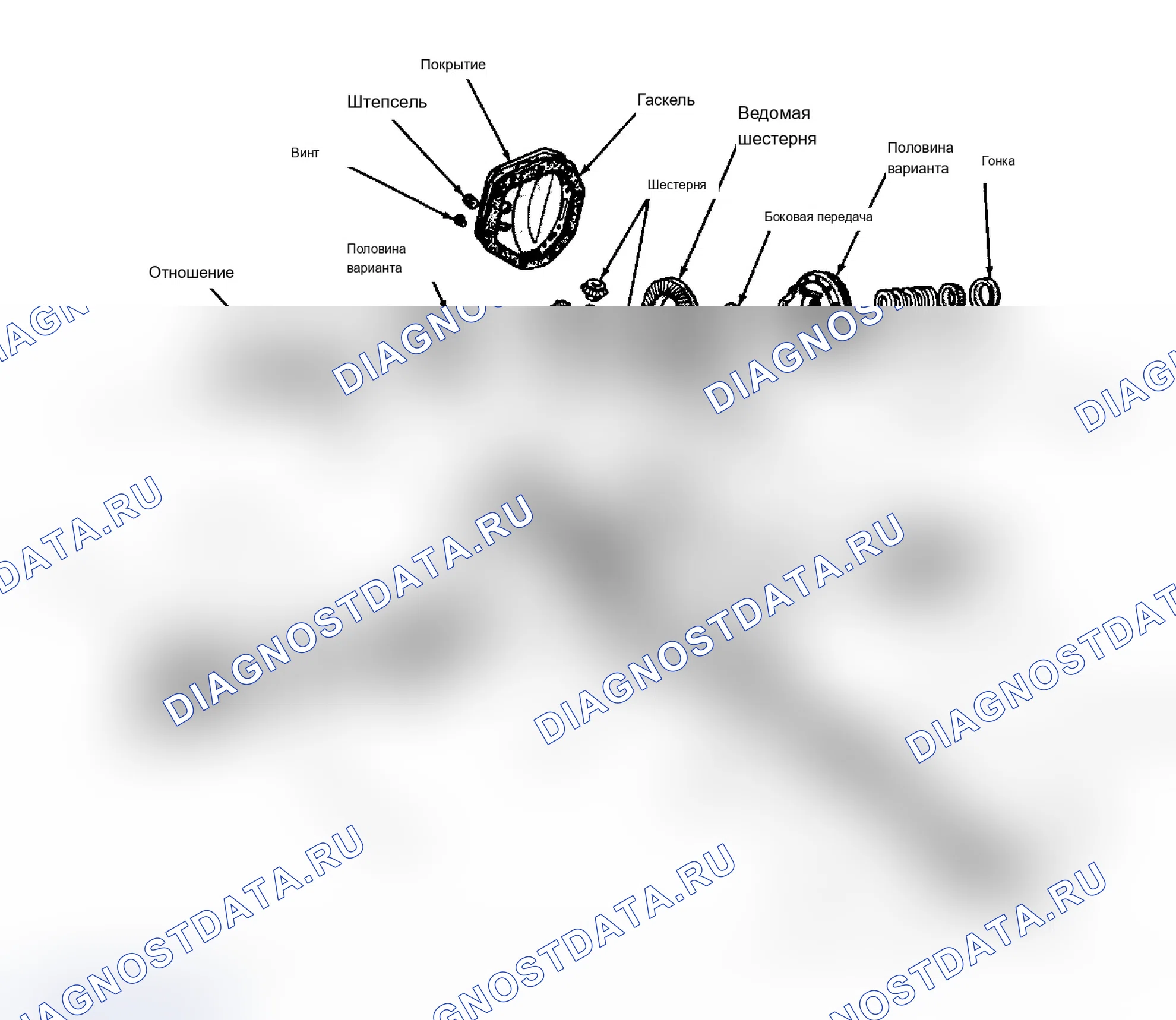 Рис. 10: ПОЛУОСЬ. Dodge Dakota Shelby 