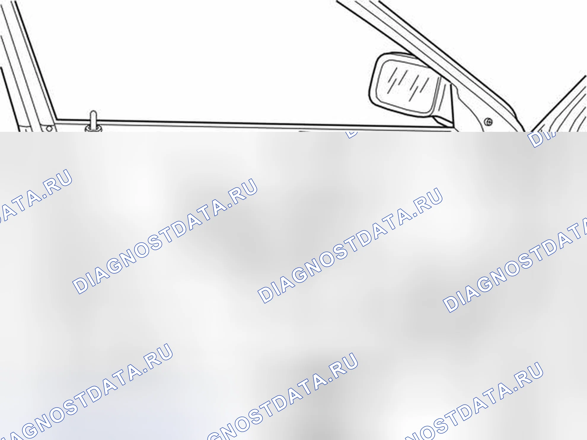 Рис. 105: Снятие панели с передней двери. Volvo S40 I рестайлинг