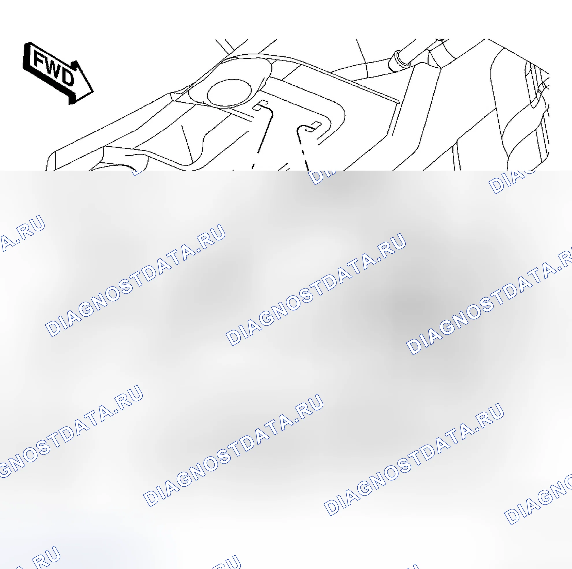 Рис. 155: 3.7л ГАЗ / 3.0л ДИЗЕЛЬ. Jeep Grand Cherokee WK