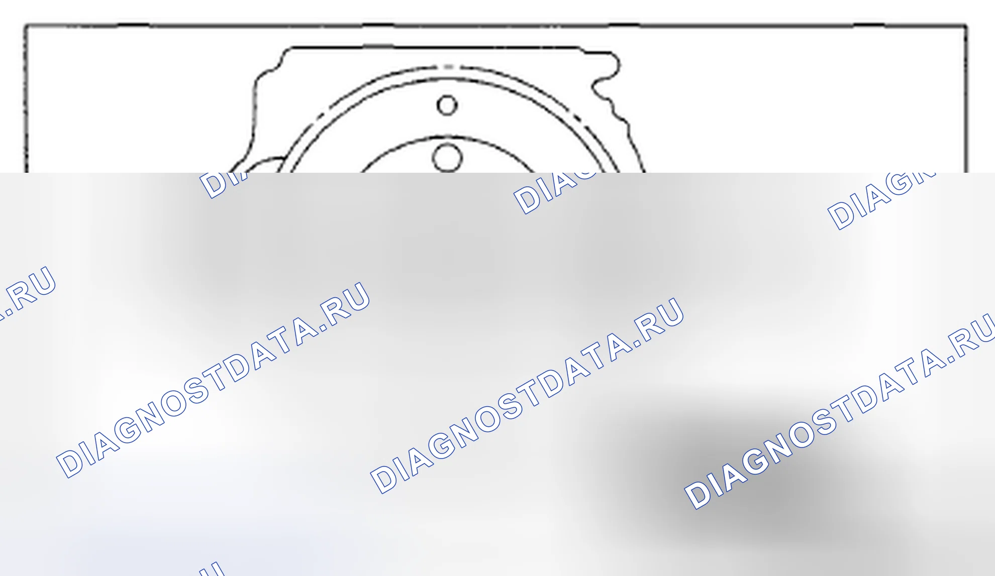 Рис. 485: Указание по демонтажу болтов установки приводной пластины. Mazda CX-7 I рестайлинг