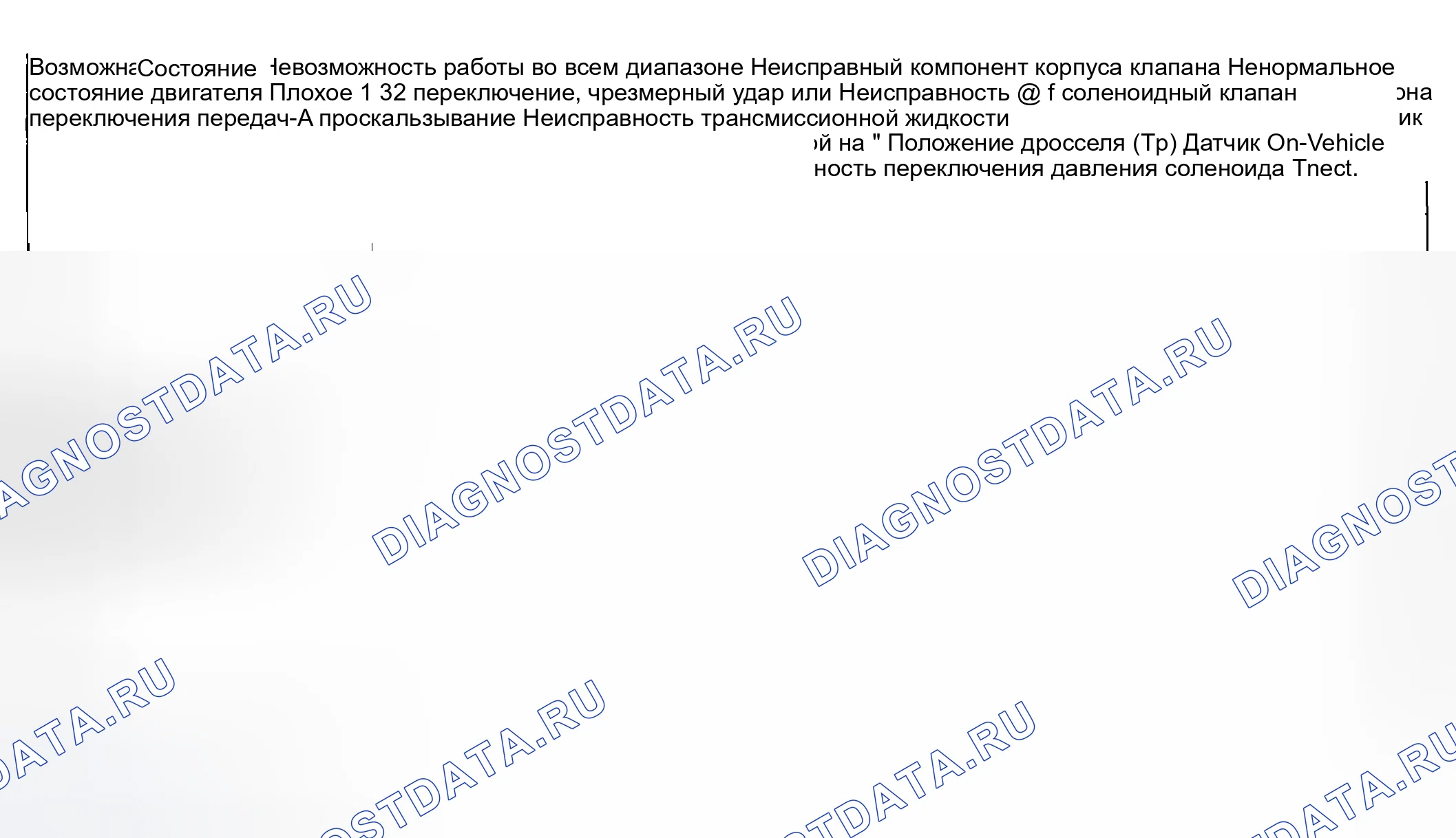 Рис. 59: Диагностика неисправностей 2. Suzuki Aerio I