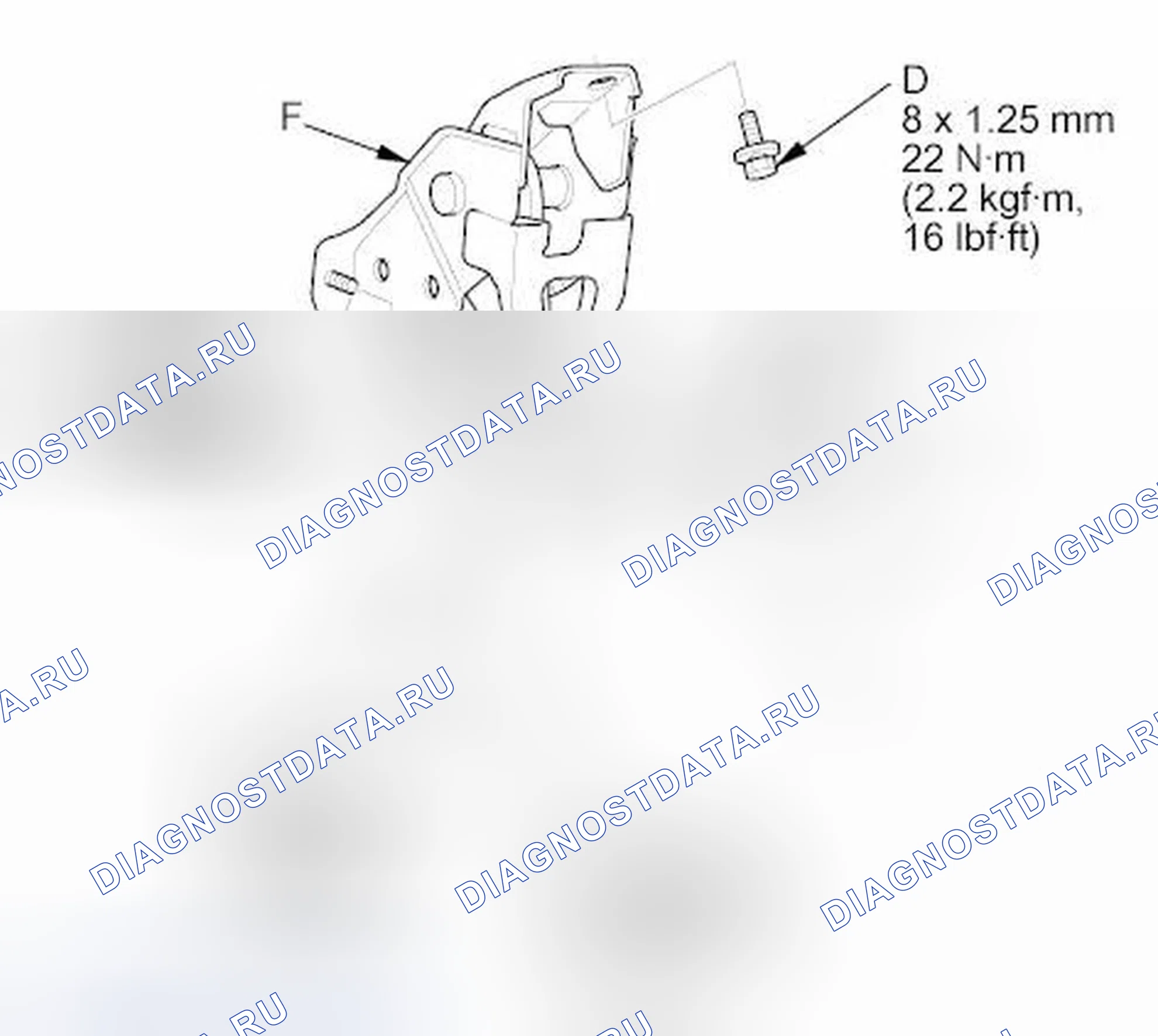 Рис. 88: Замена педали тормоза. Honda Element YH2 рестайлинг
